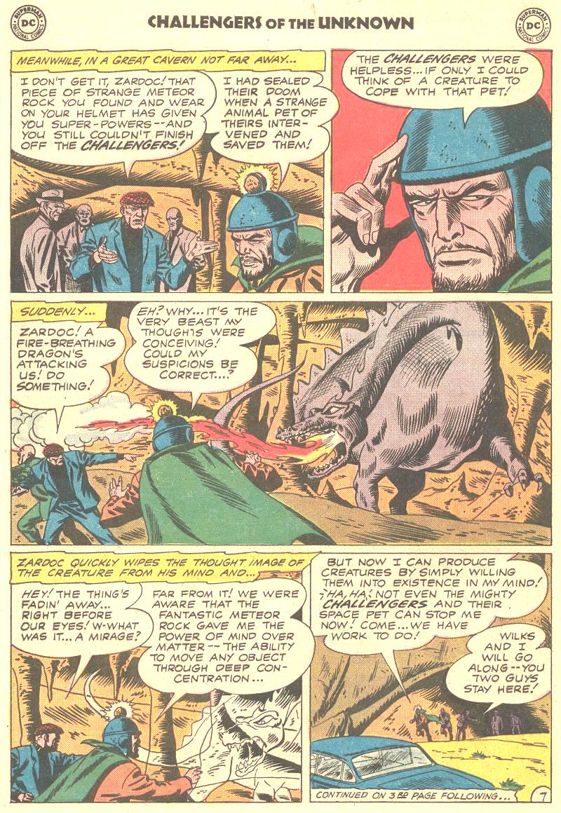 Read online Challengers of the Unknown (1958) comic -  Issue #21 - 20