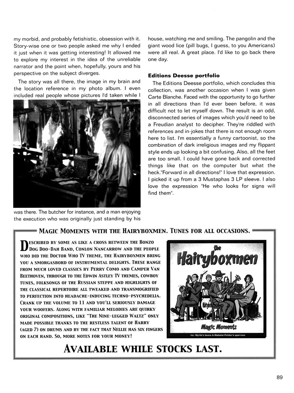 Read online Bolland Strips! comic -  Issue # TPB - 91