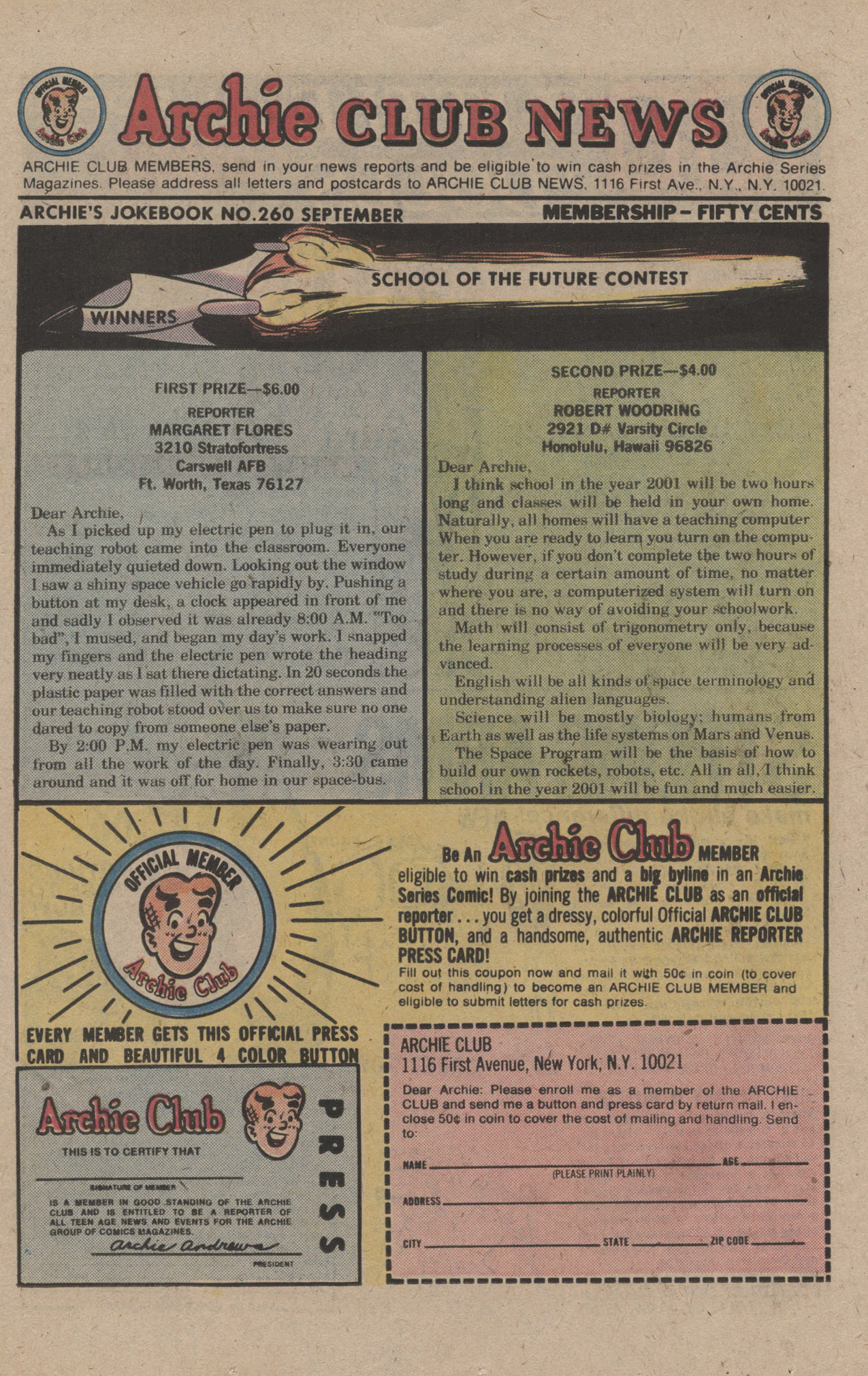 Read online Archie's Joke Book Magazine comic -  Issue #260 - 26