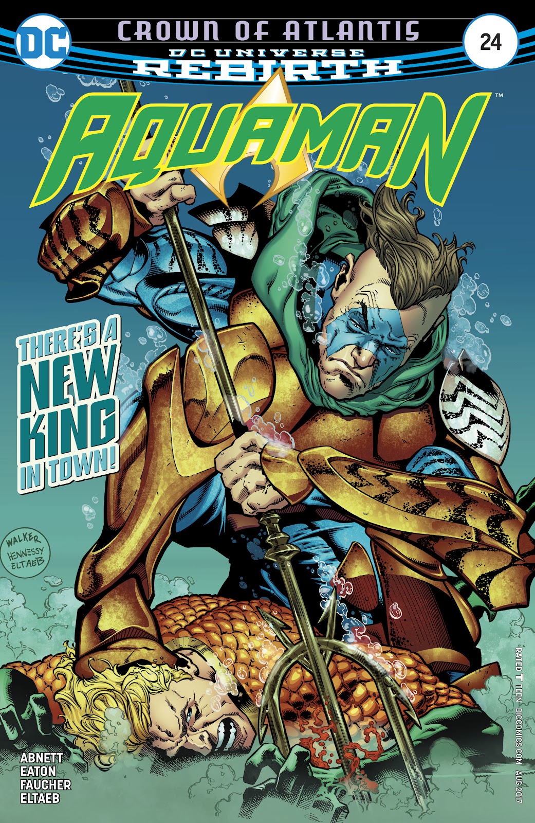 Aquaman (2016) issue 24 - Page 1