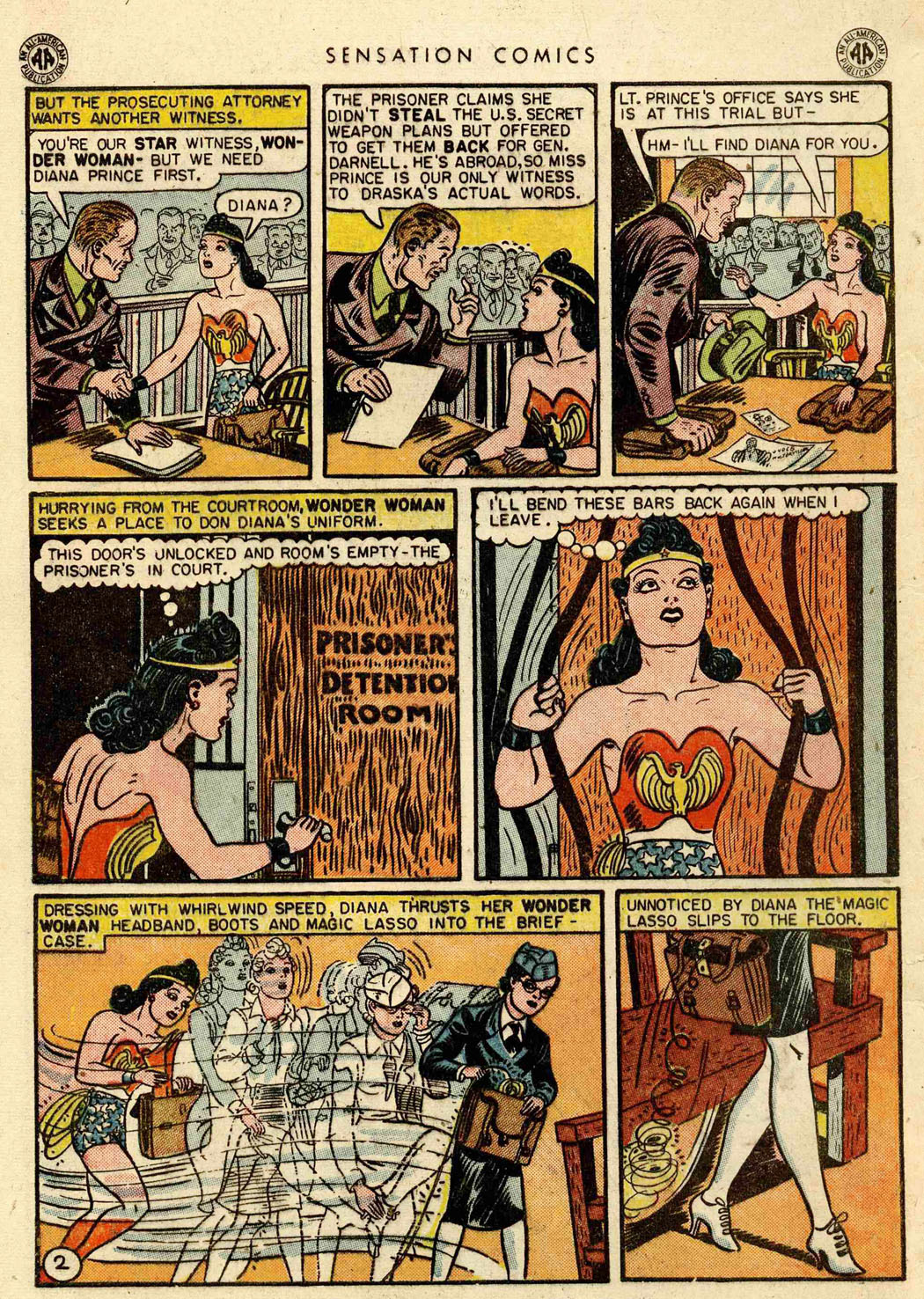 Read online Sensation (Mystery) Comics comic -  Issue #42 - 4
