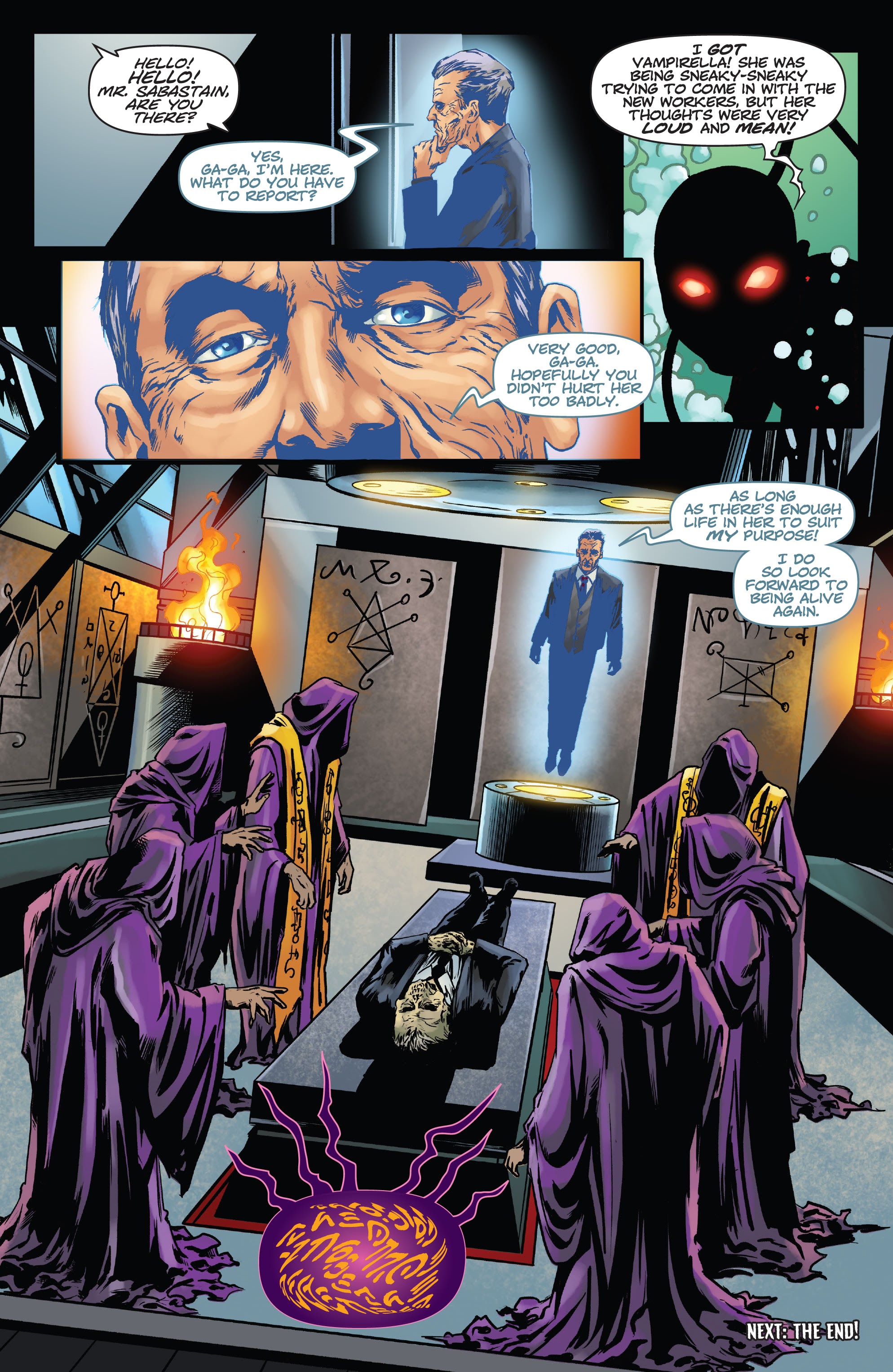 Read online Vengeance of Vampirella (2019) comic -  Issue #24 - 27