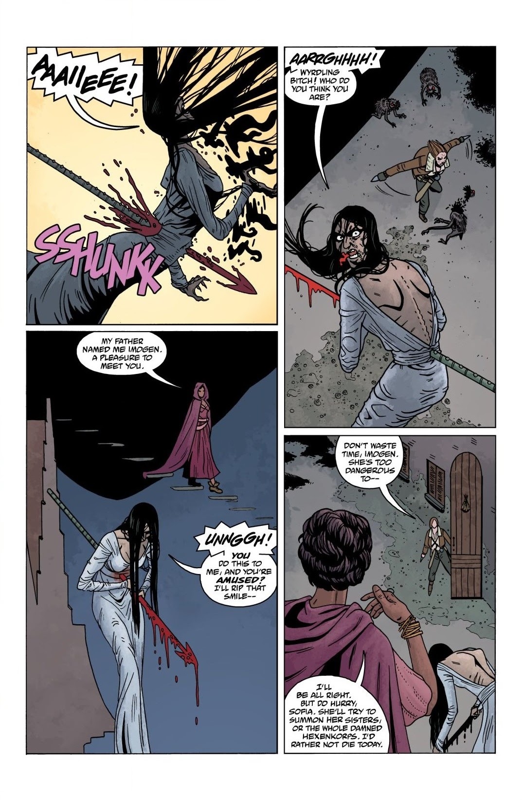 Read online Lady Baltimore: The Witch Queens comic -  Issue #1 - 10