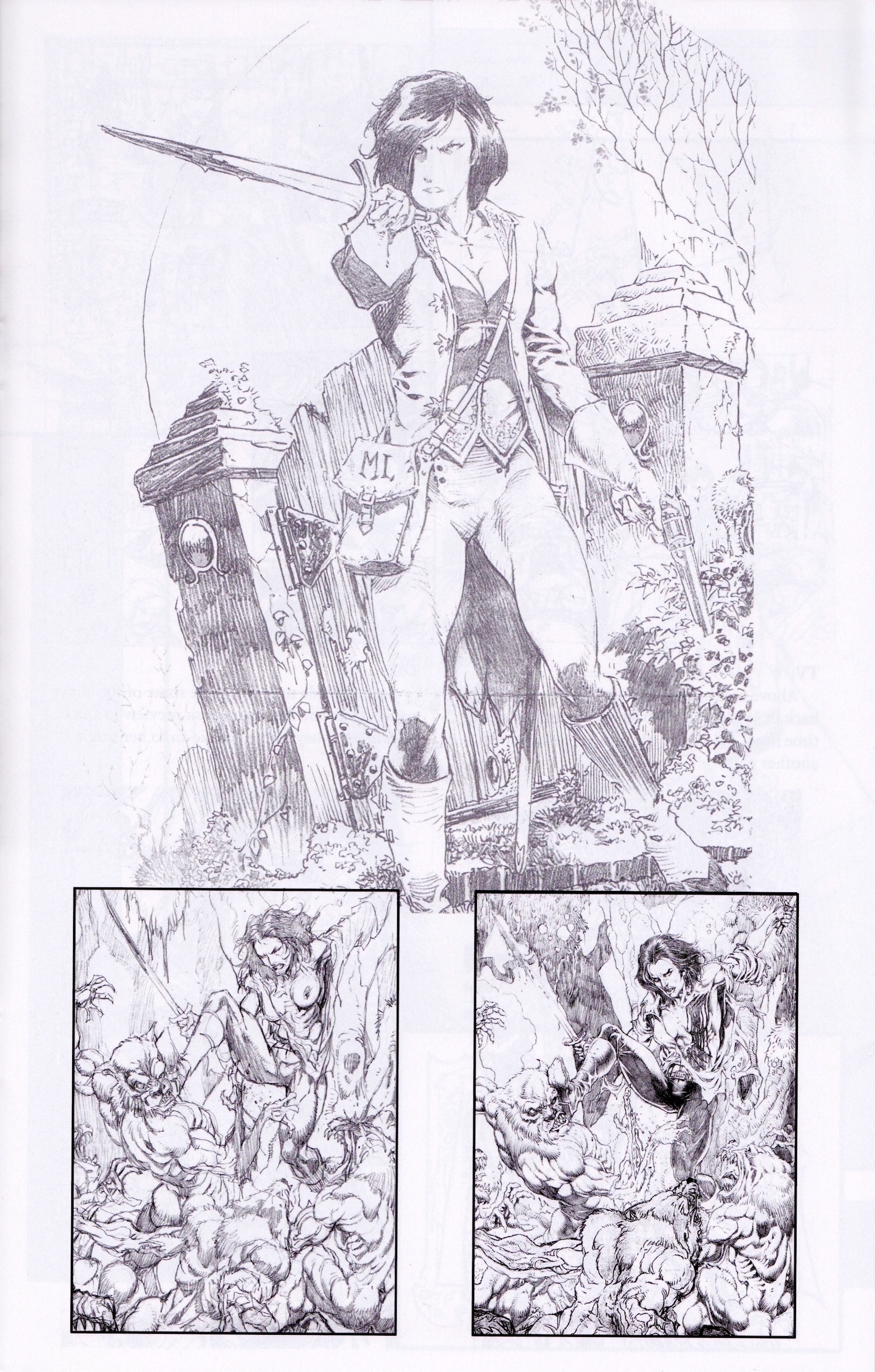 Read online Mona Lisa: All Saints Evil comic -  Issue # Full - 13