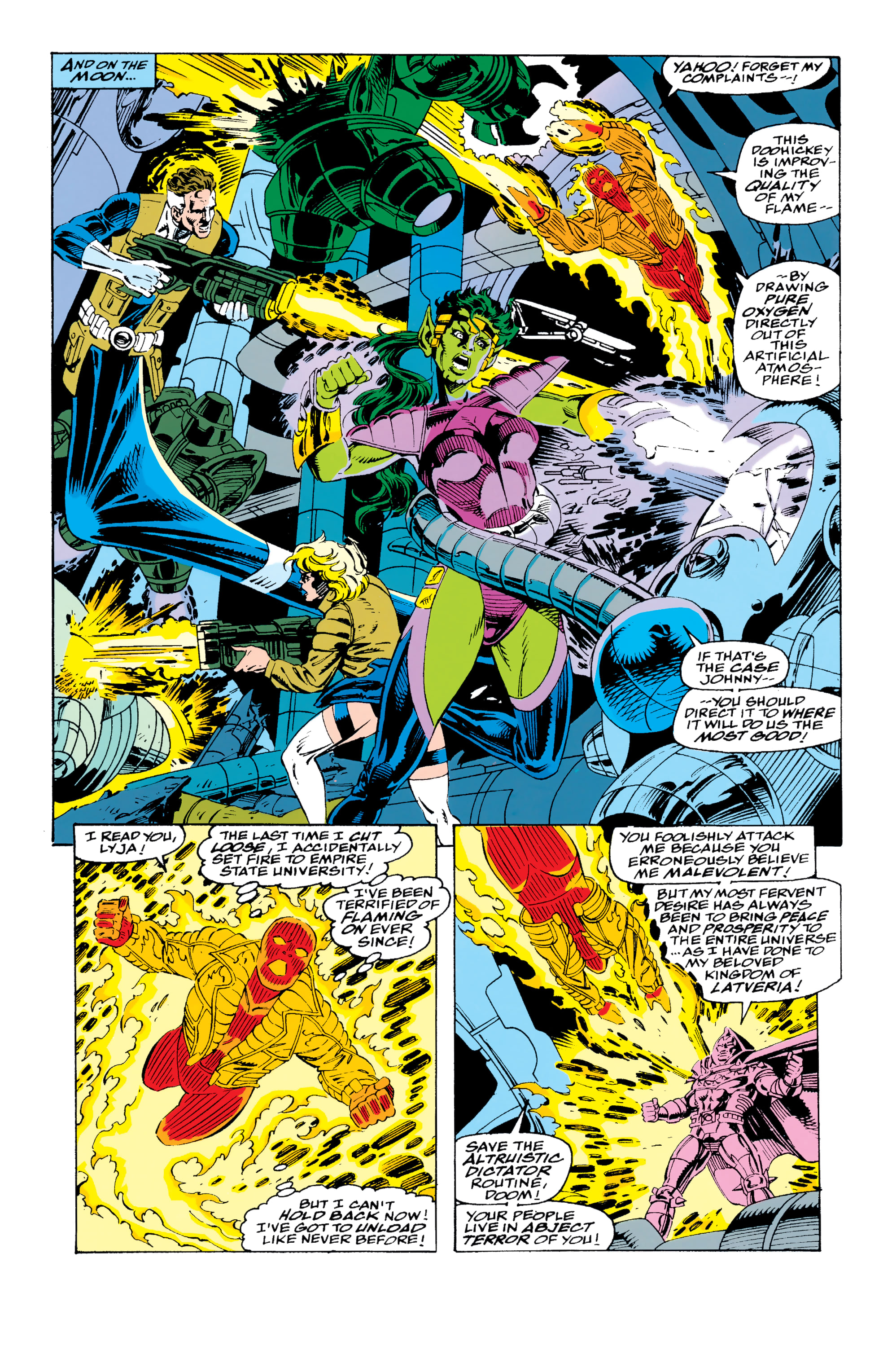 Read online Fantastic Four Epic Collection comic -  Issue # This Flame, This Fury (Part 4) - 90