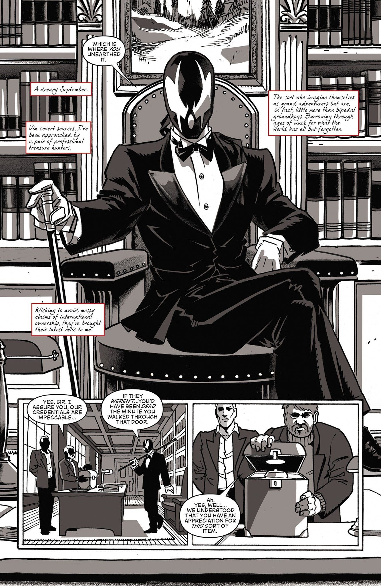 Read online Grendel vs. The Shadow comic -  Issue #1 - 5