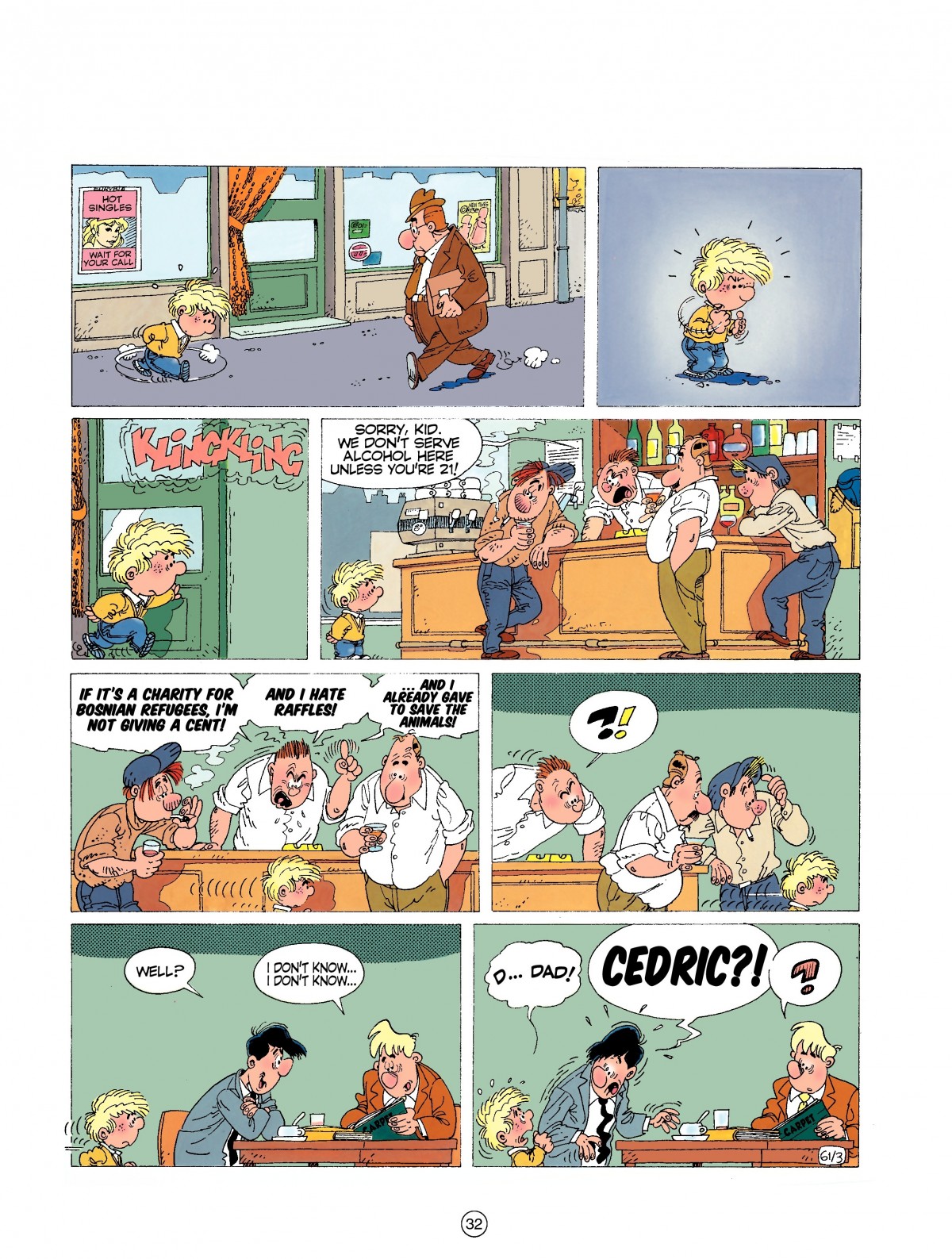 Read online Cedric comic -  Issue #3 - 34