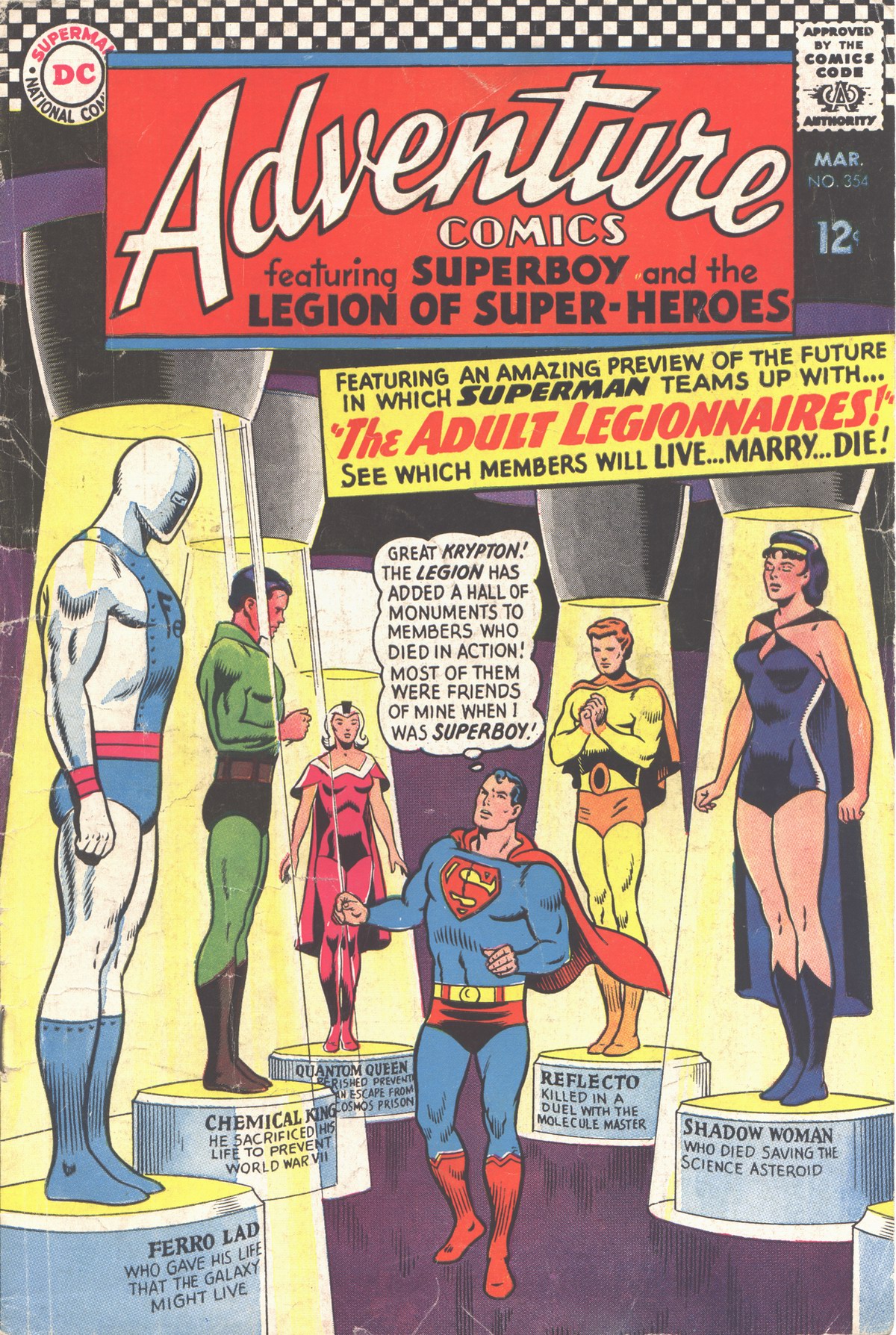 Read online Adventure Comics (1938) comic -  Issue #354 - 1