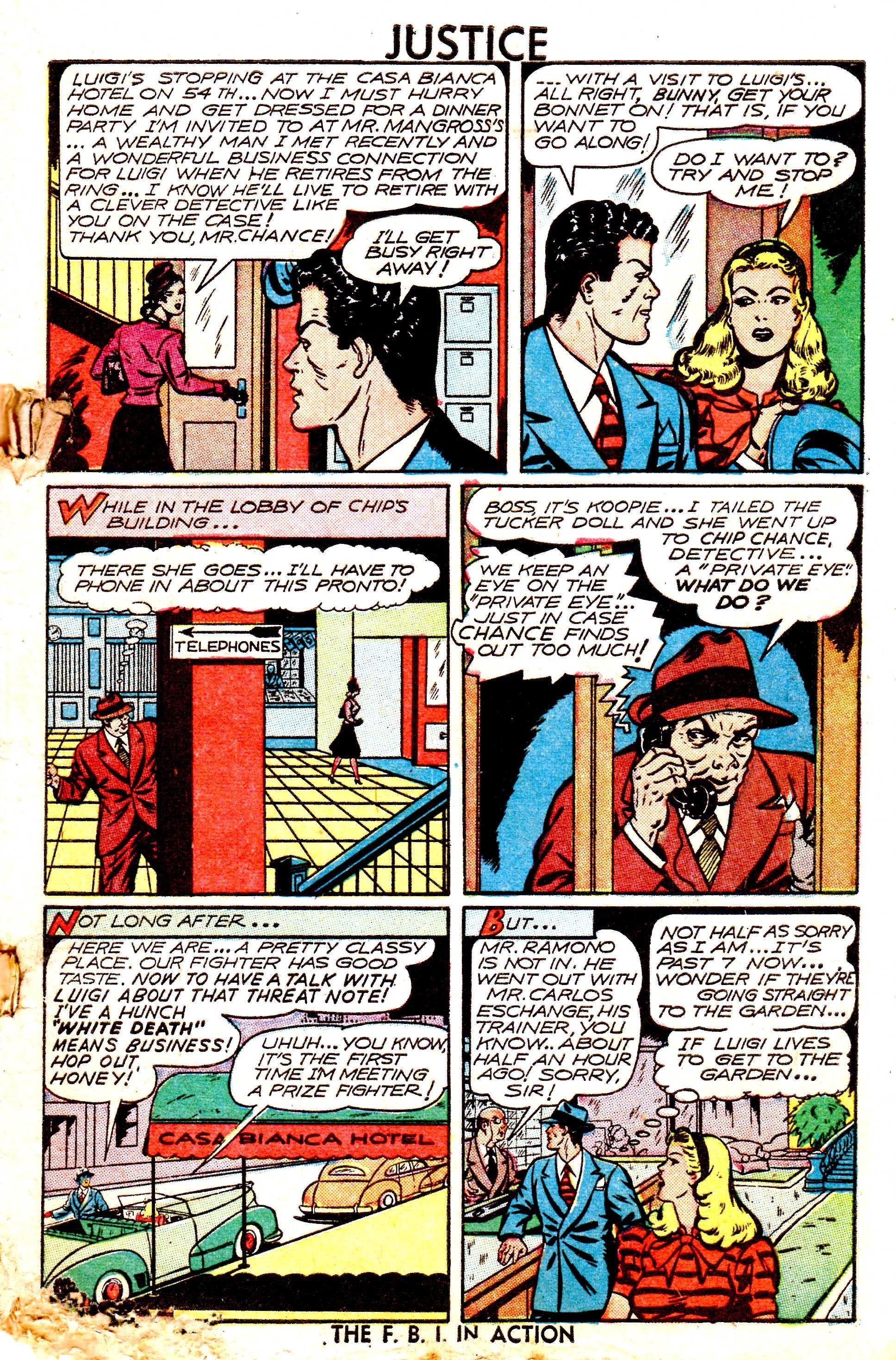 Read online Justice Comics (1947) comic -  Issue #1 - 4