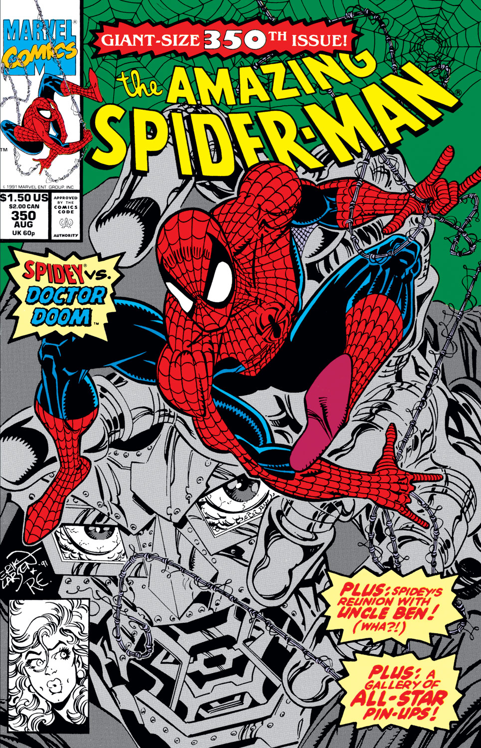 Read online The Amazing Spider-Man (1963) comic -  Issue #350 - 1