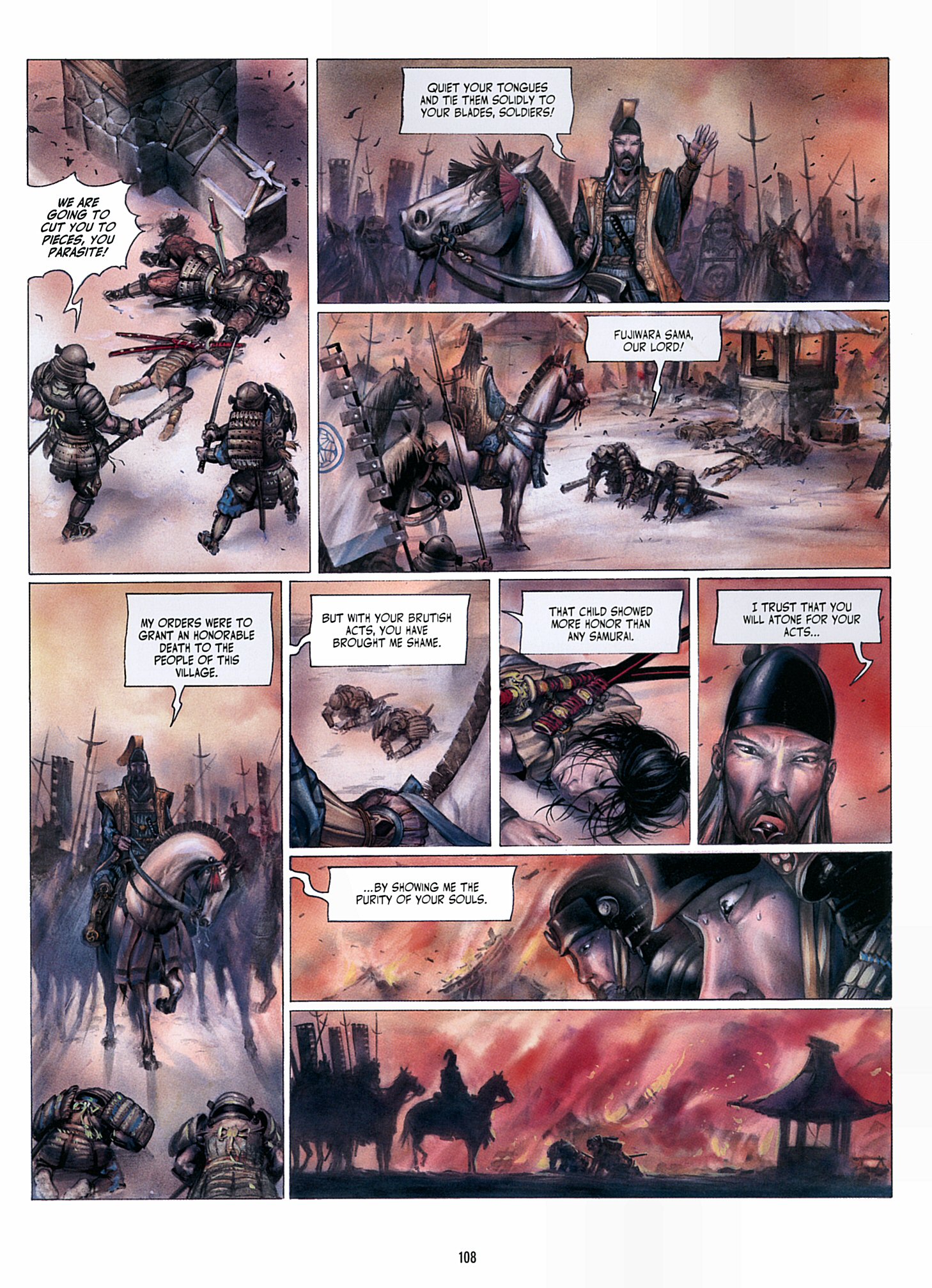 Read online Legend of the Scarlet Blades comic -  Issue # TPB - 109