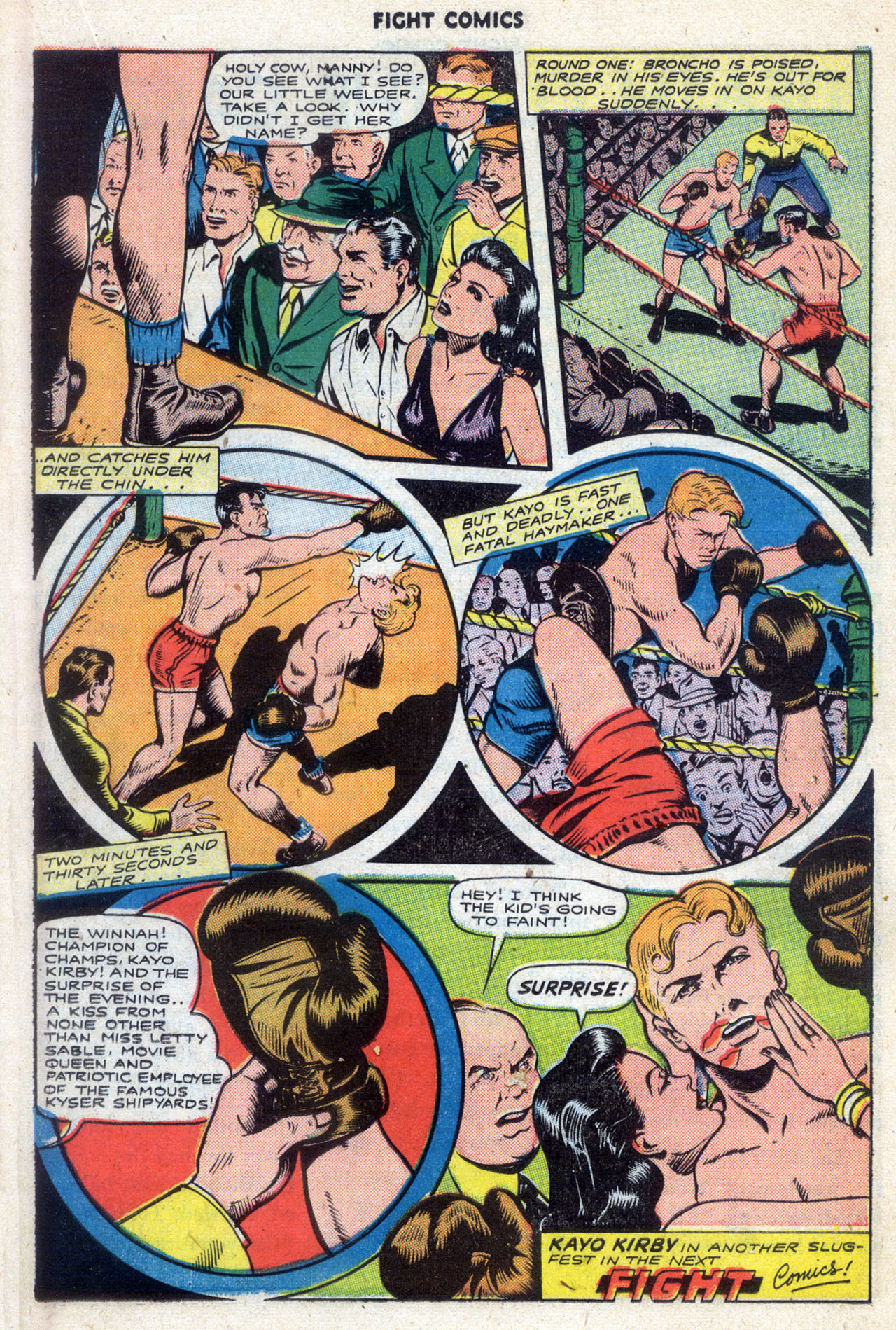Read online Fight Comics comic -  Issue #39 - 31