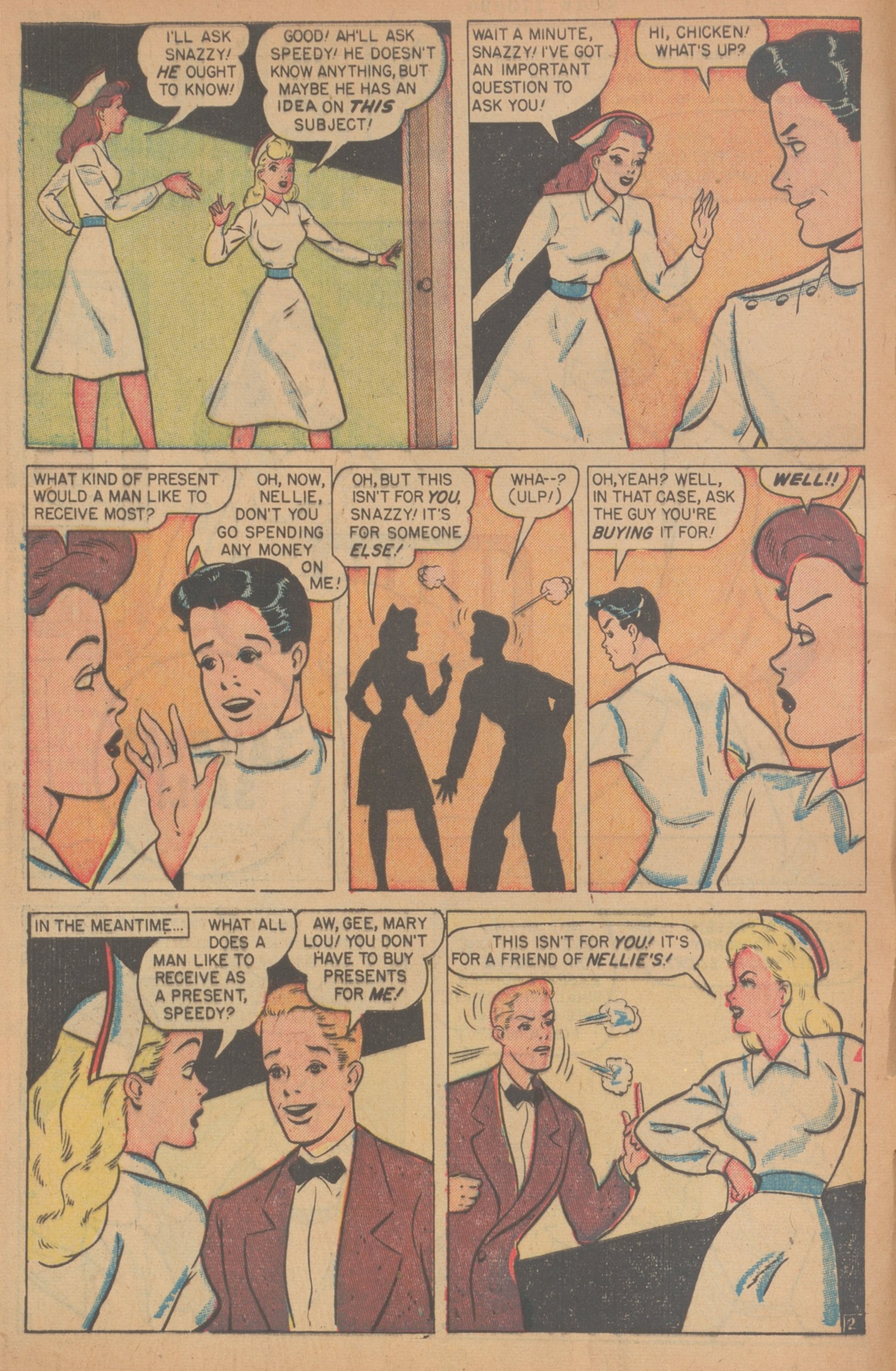 Read online Nellie The Nurse (1945) comic -  Issue #18 - 4