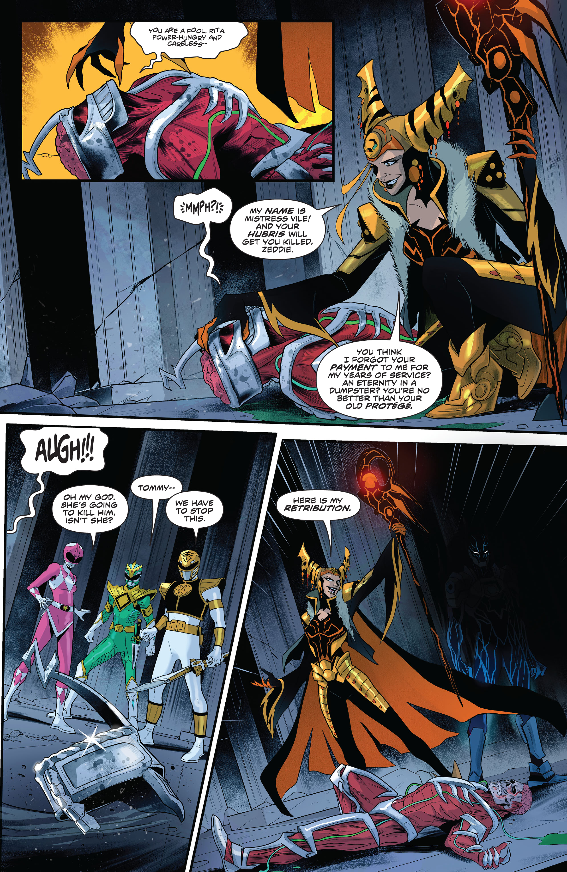Read online Mighty Morphin Power Rangers comic -  Issue #102 - 6