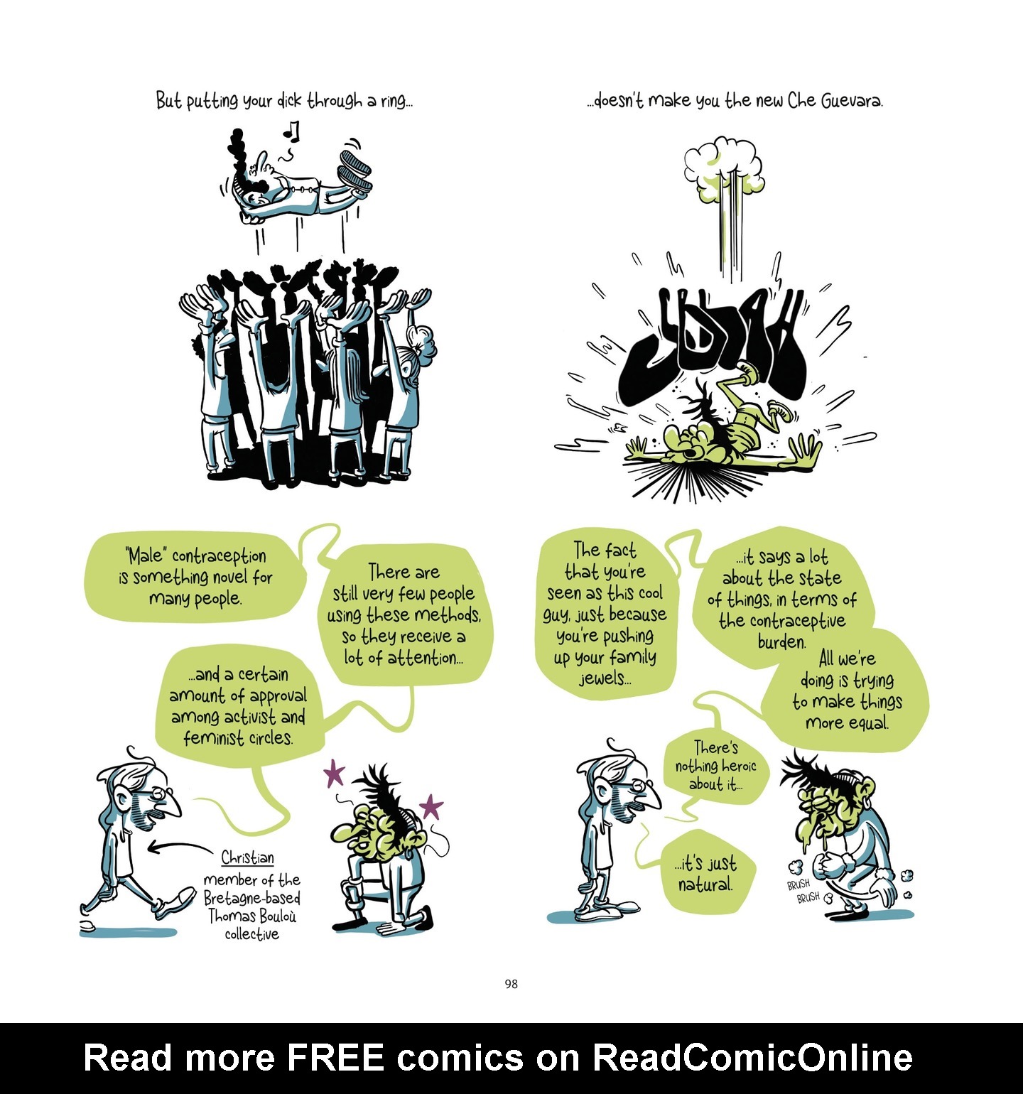 Read online Balls Up A Contraceptive Journey comic -  Issue # TPB - 95