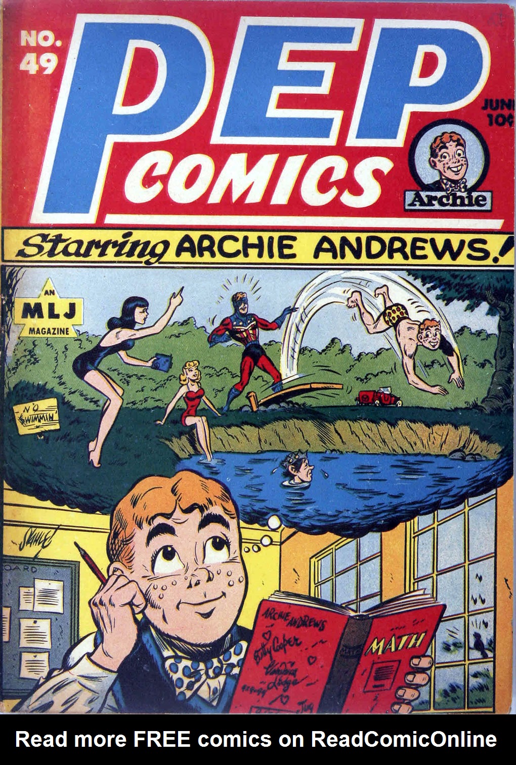 Read online Pep Comics comic -  Issue #49 - 2