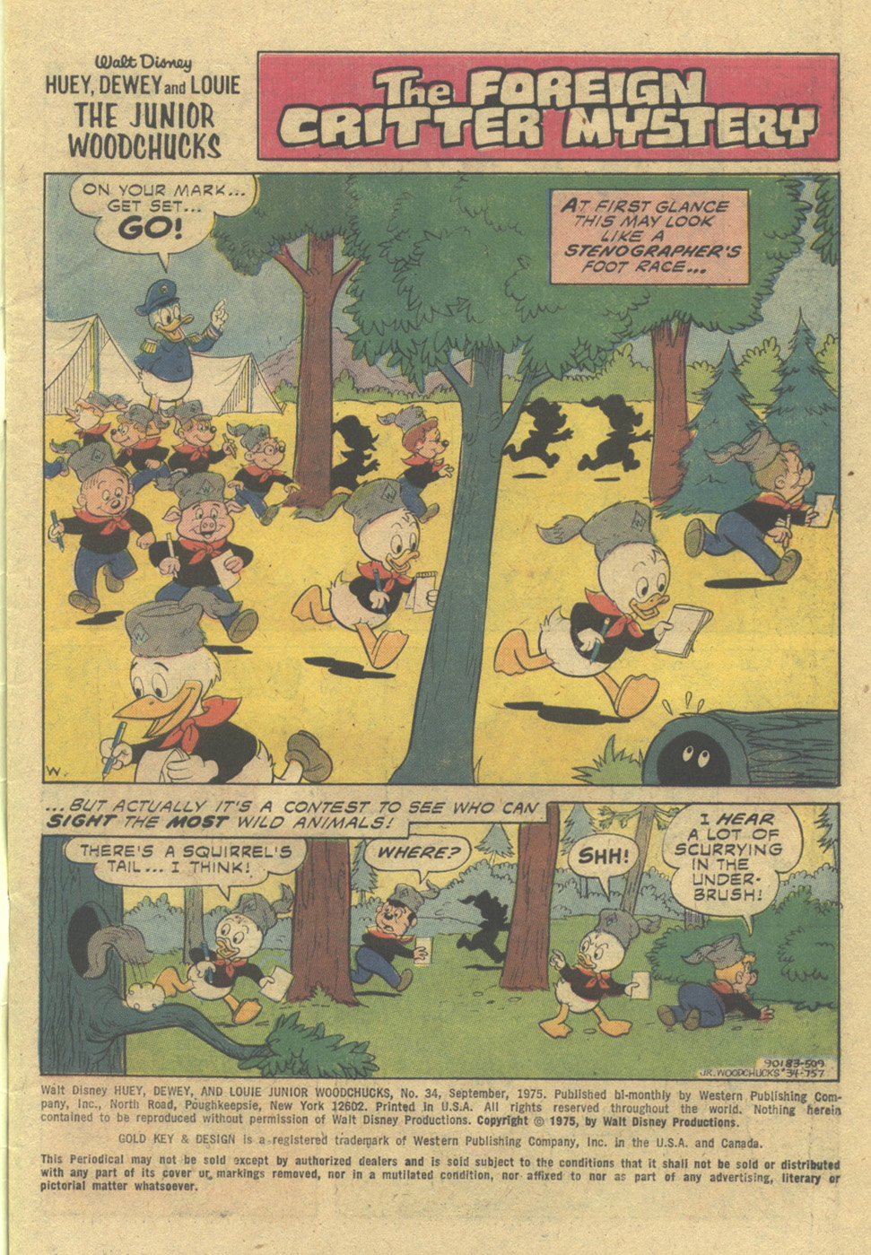Read online Huey, Dewey, and Louie Junior Woodchucks comic -  Issue #34 - 3