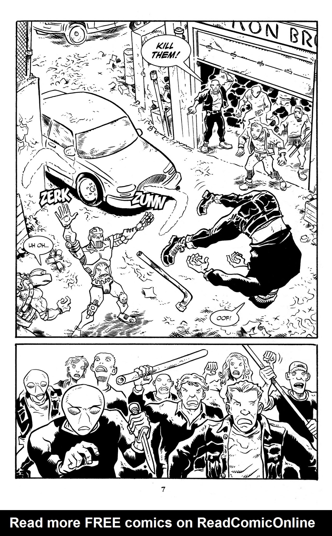 Read online Michelangelo The Third Kind comic -  Issue #3 - 9