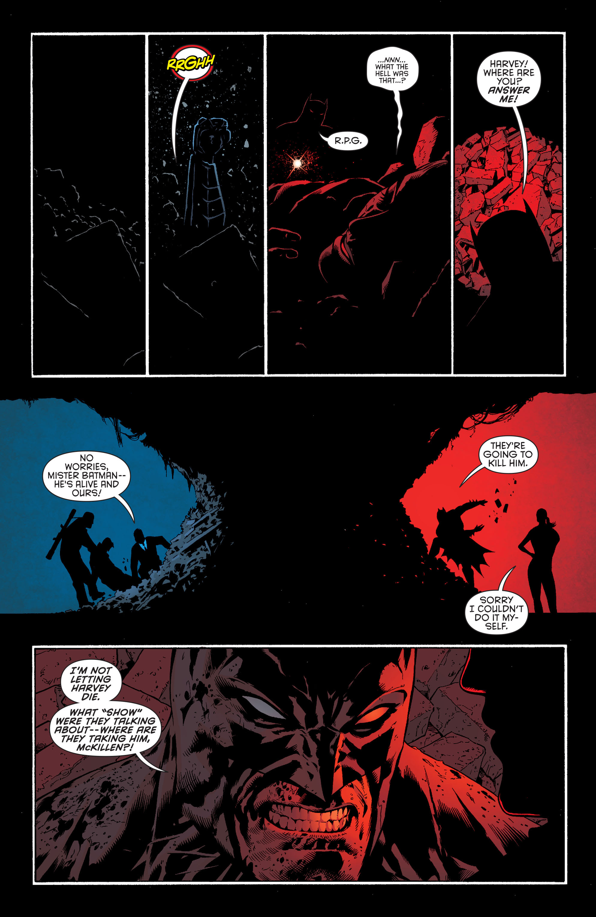 Read online Batman and Robin (2011) comic -  Issue #27 - Batman and Two-Face - 12