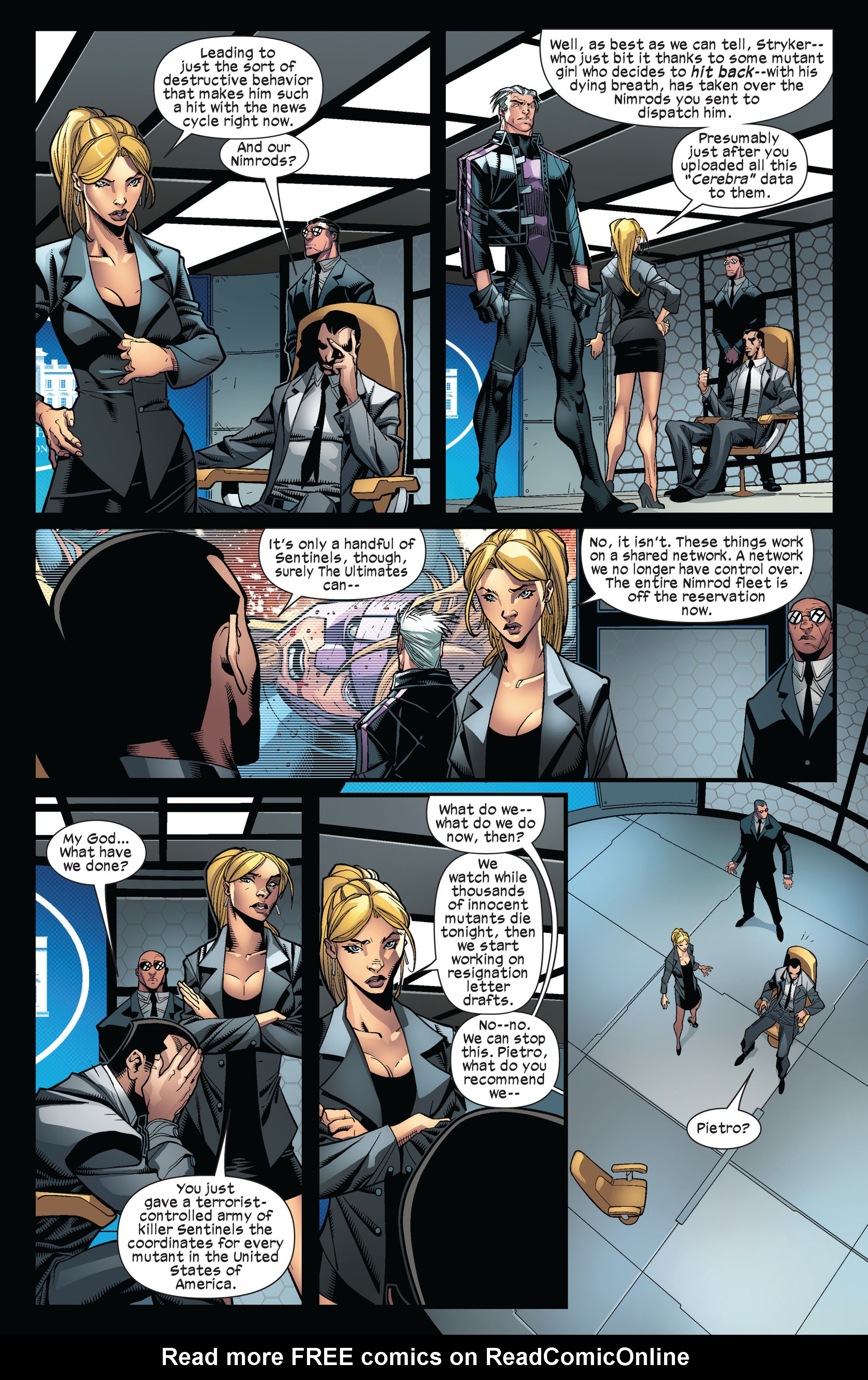 Read online Ultimate Comics X-Men comic -  Issue #6 - 8