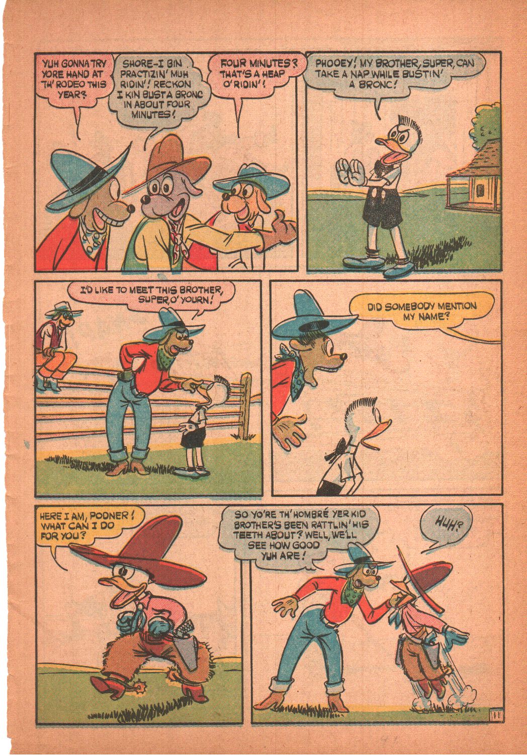 Read online Super Duck Comics comic -  Issue #3 - 42