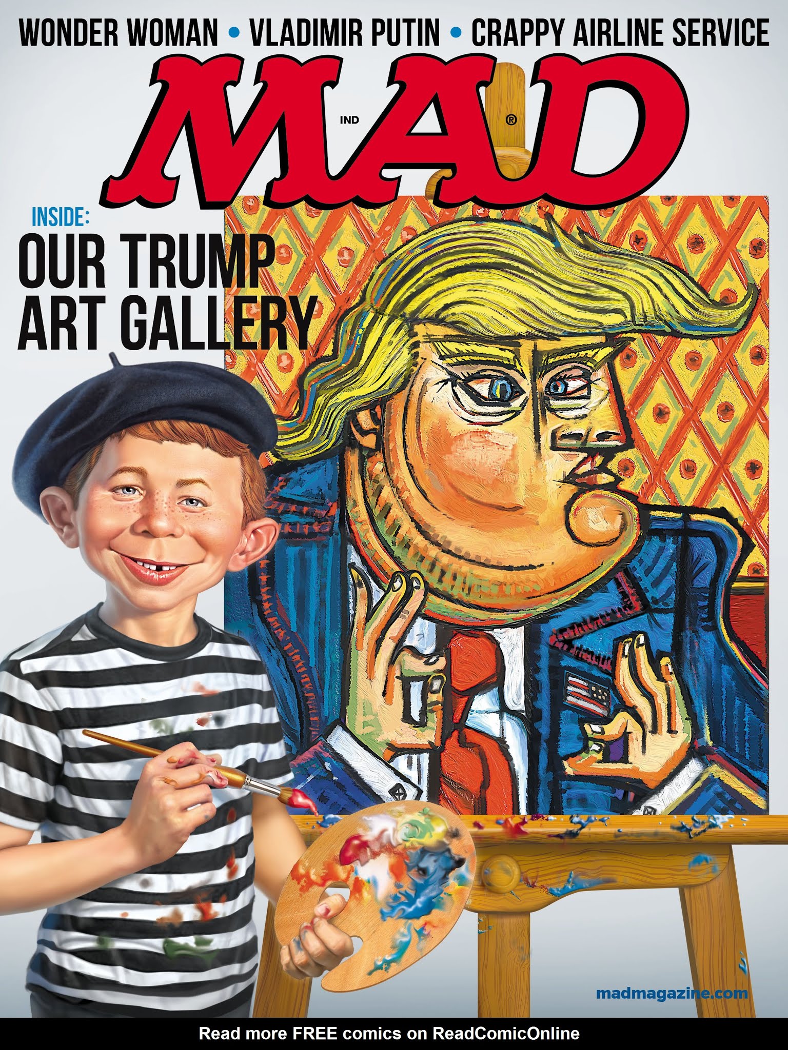 Read online MAD comic -  Issue #547 - 1