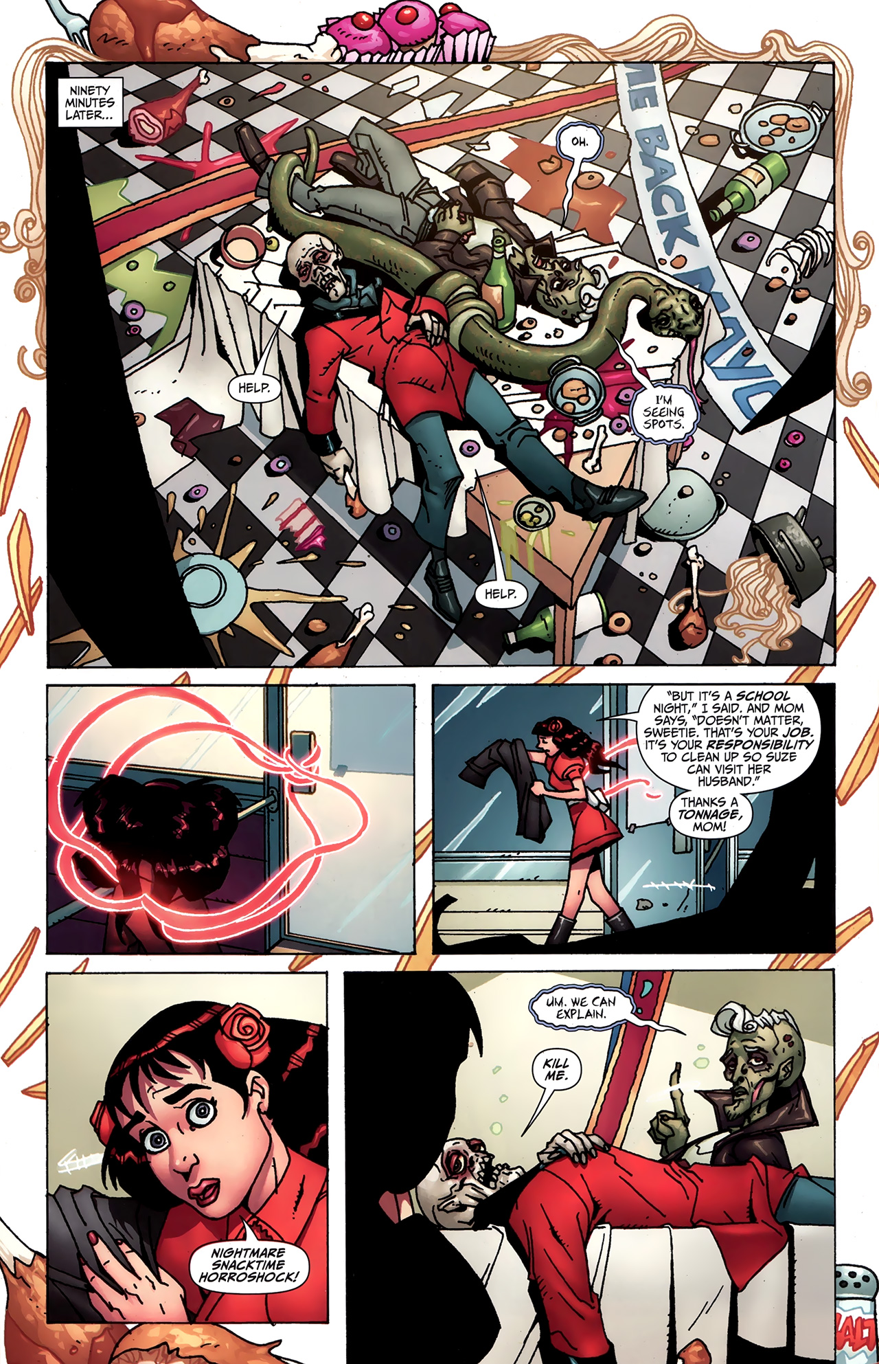 Read online Welcome To Tranquility: One Foot In The Grave comic -  Issue #3 - 16