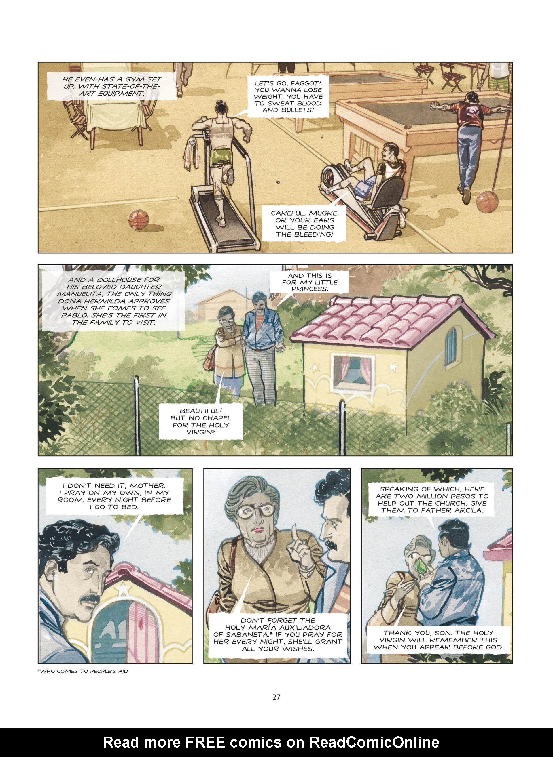 Read online Escobar - El Patrón comic -  Issue #1 - 25