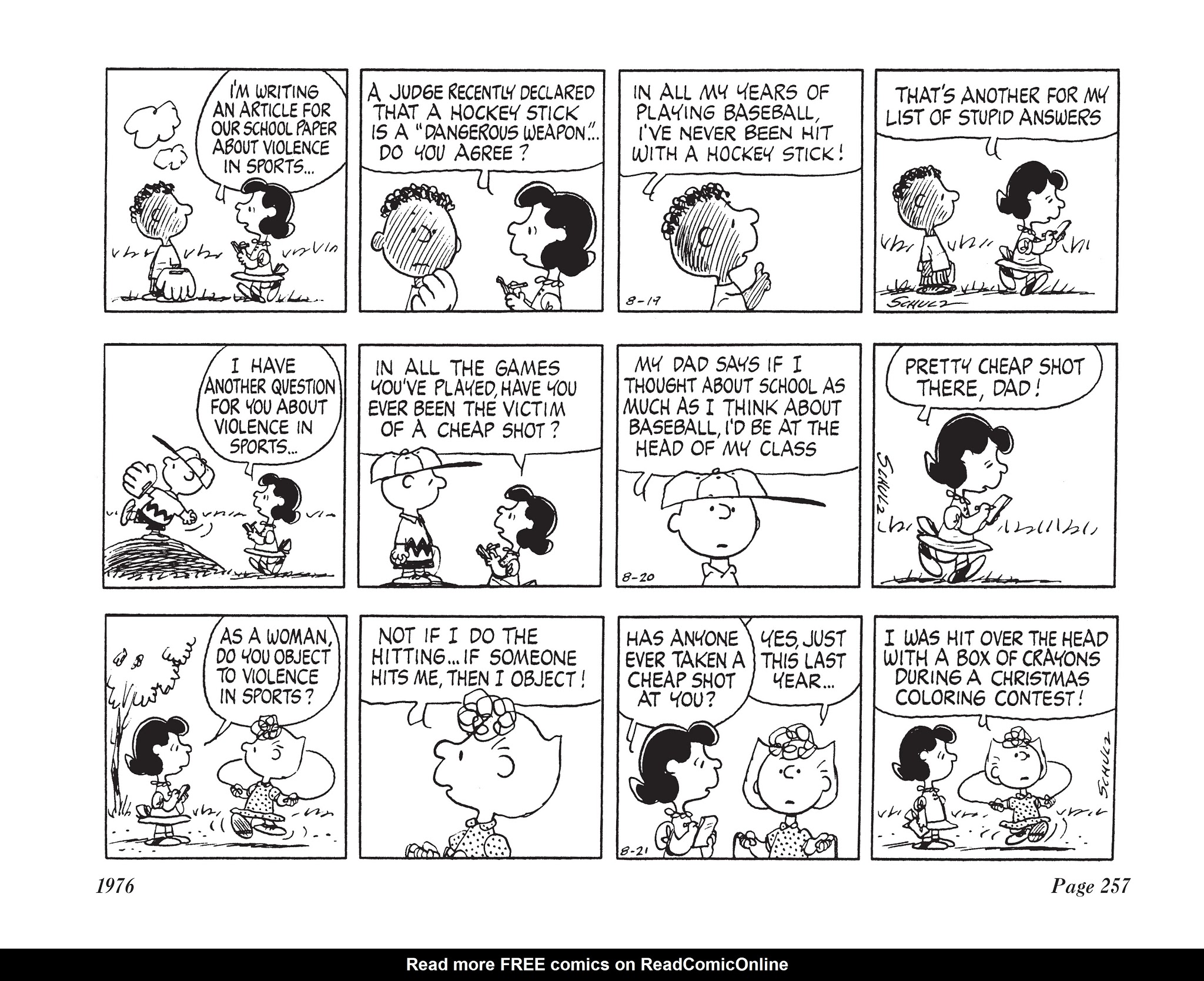 Read online The Complete Peanuts comic -  Issue # TPB 13 - 273