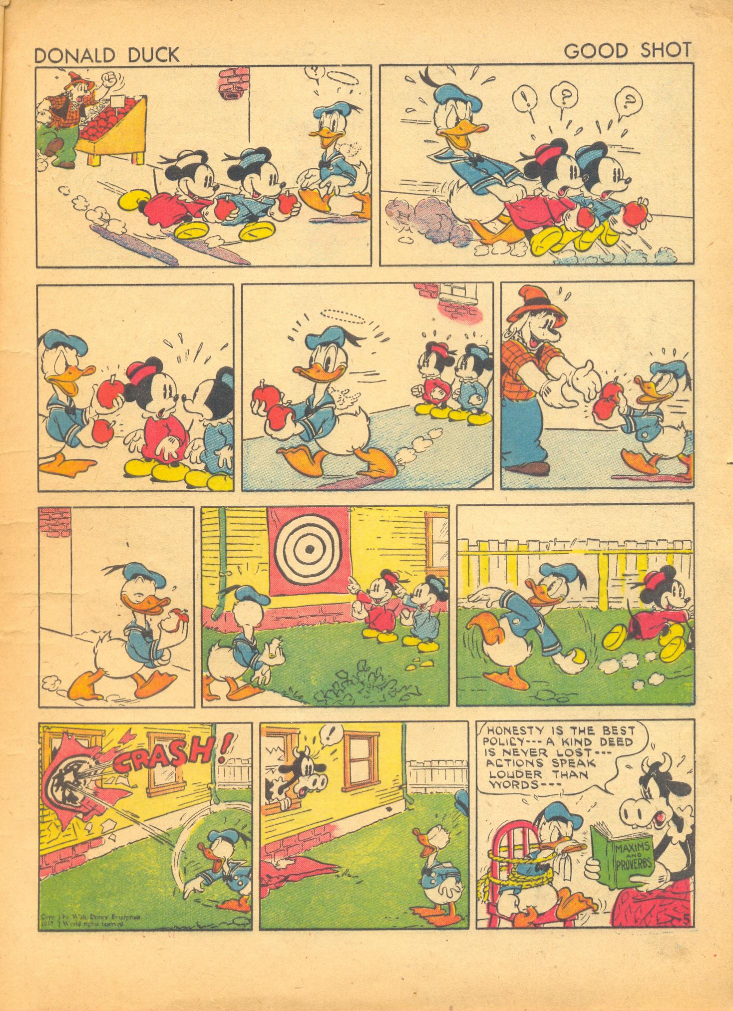 Read online Walt Disney's Comics and Stories comic -  Issue #6 - 7