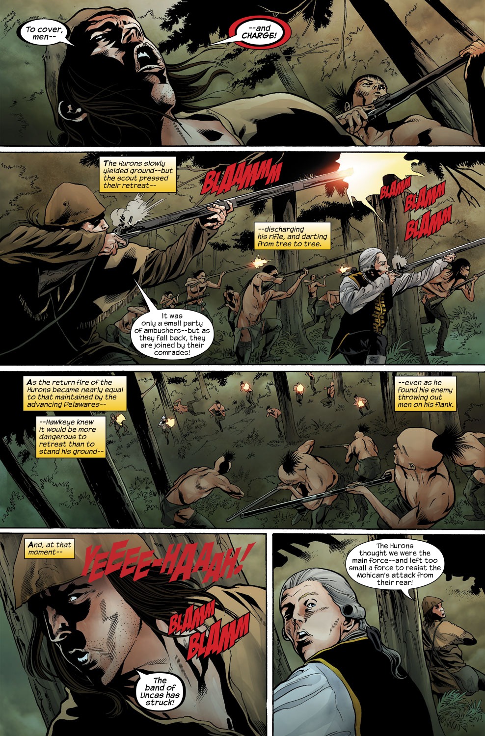 Read online The Last of the Mohicans comic -  Issue #6 - 10
