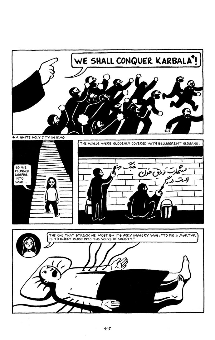 Read online Persepolis comic -  Issue # TPB 1 - 118