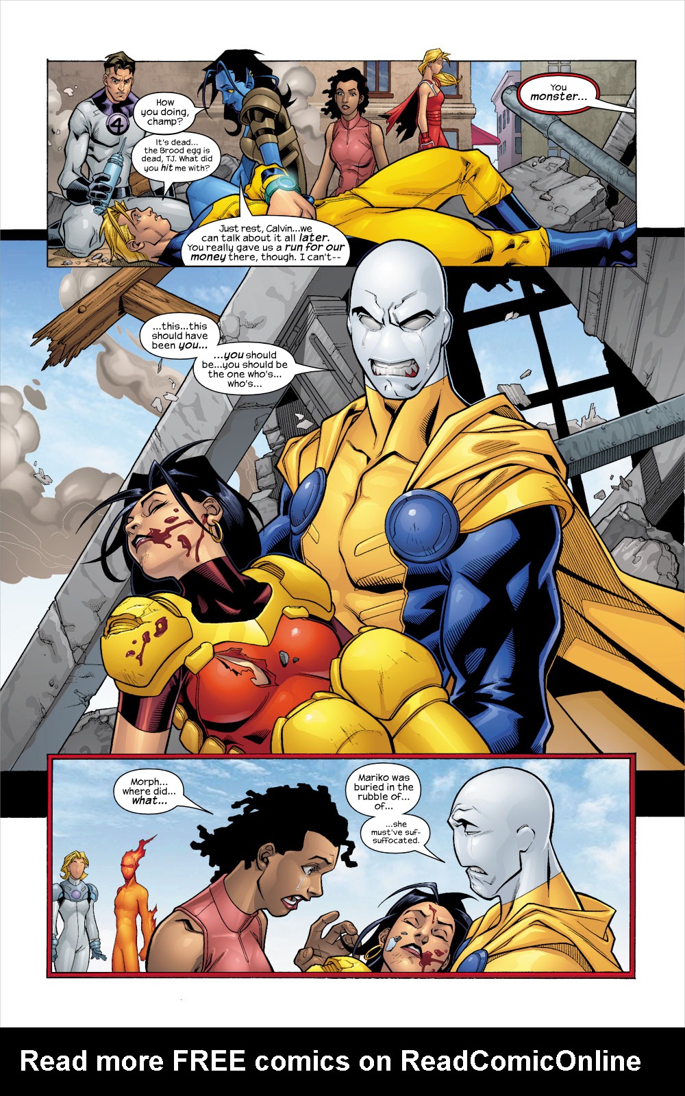 Read online Exiles (2001) comic -  Issue #37 - 23