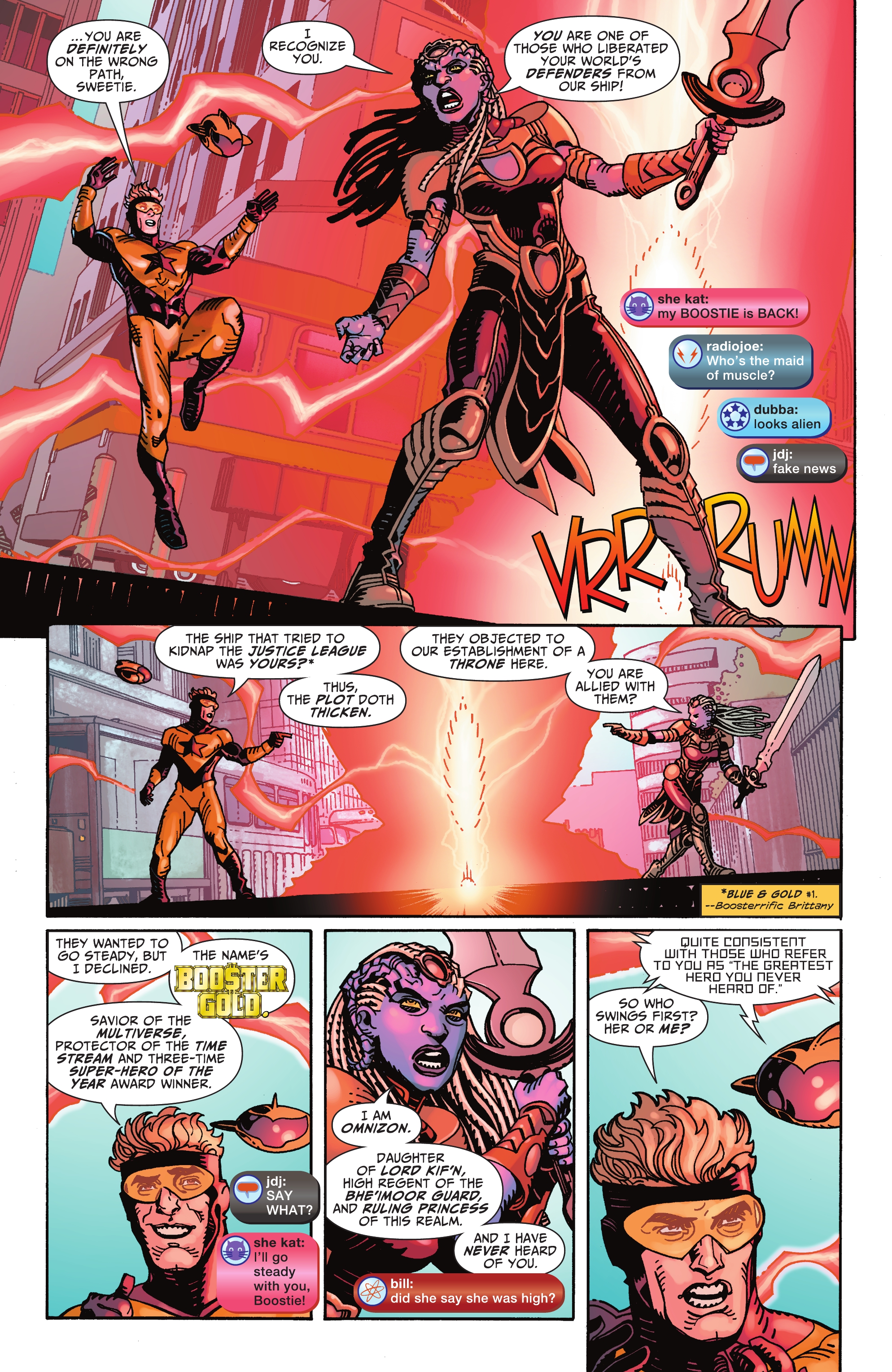 Read online Blue & Gold comic -  Issue #3 - 11