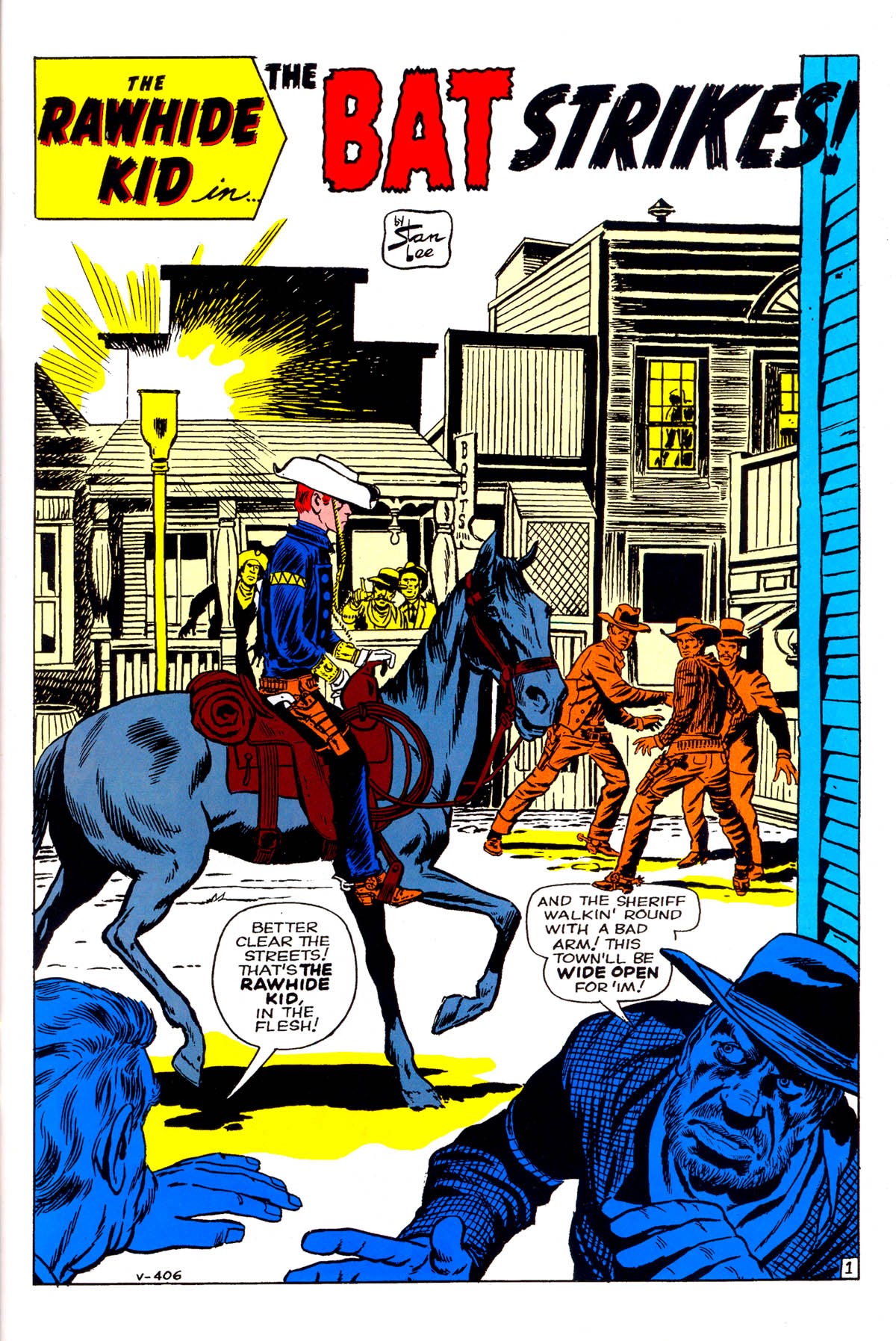 Read online Marvel Western: Strange Westerns Starring the Black Rider comic -  Issue # Full - 39