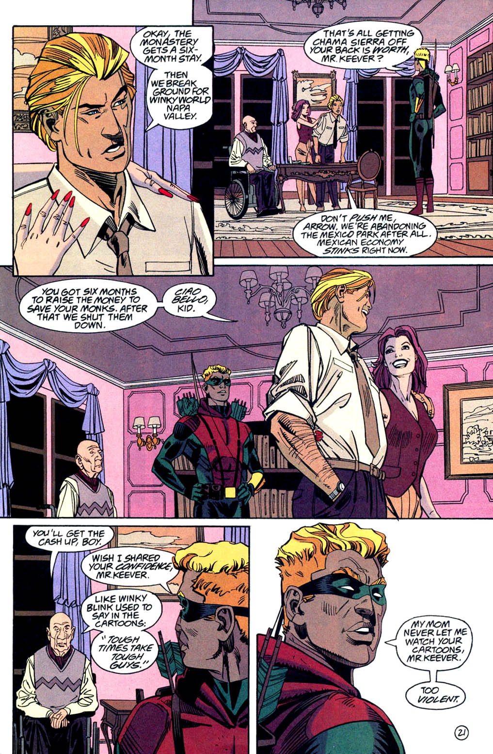 Read online Green Arrow (1988) comic -  Issue #103 - 22