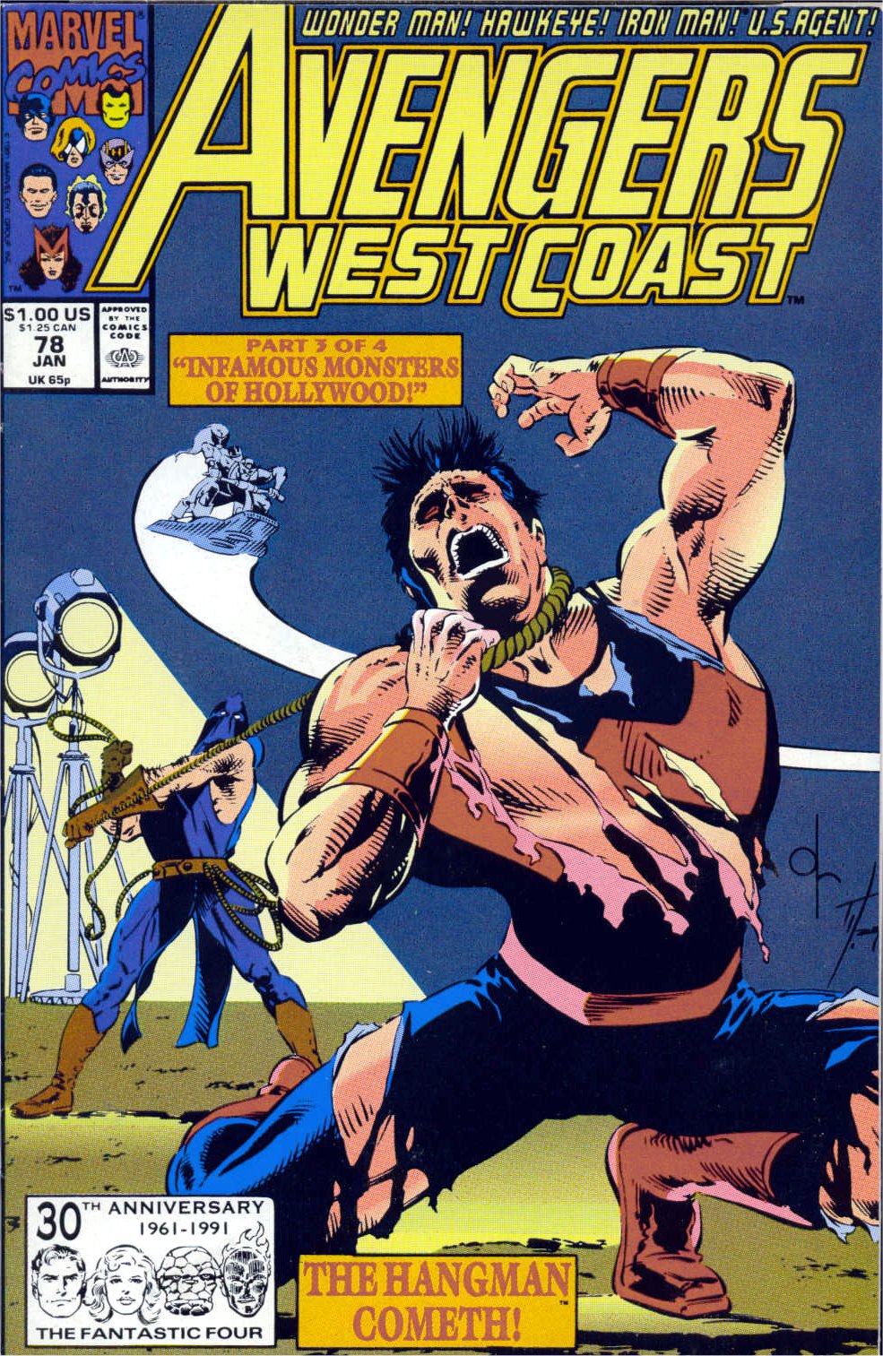 Read online Avengers West Coast (1989) comic -  Issue #78 - 1