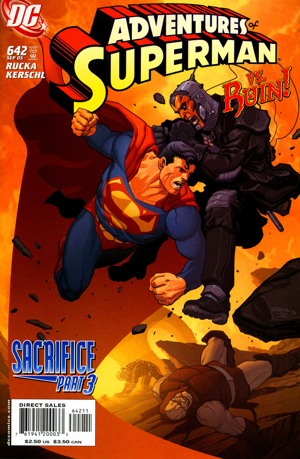 Read online Adventures of Superman (1987) comic -  Issue #642 - 1