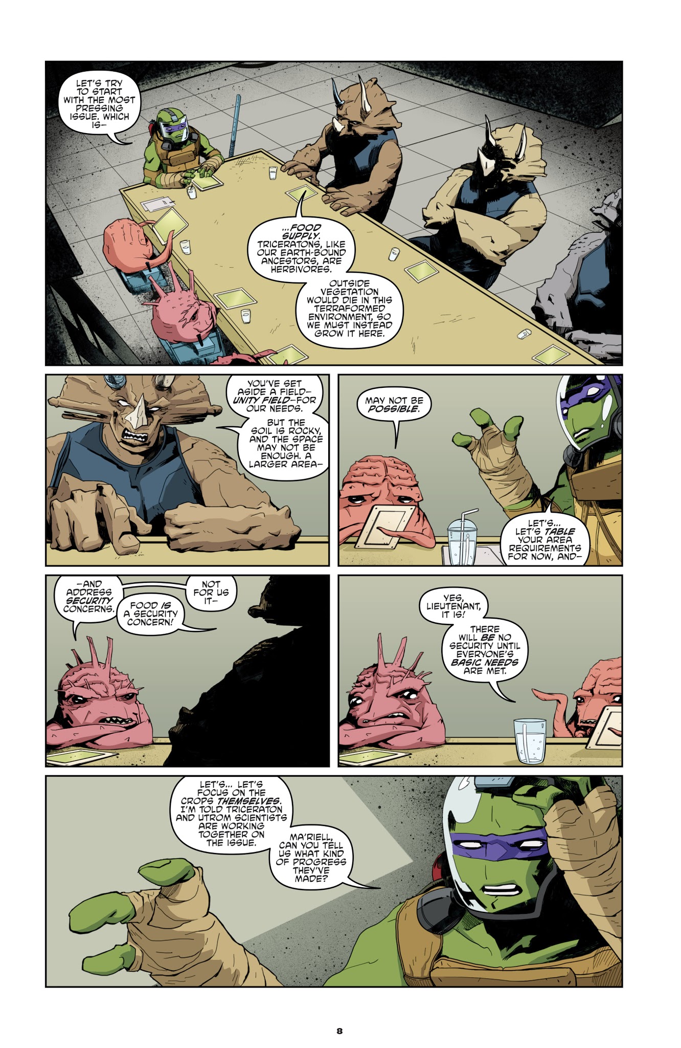 Read online Teenage Mutant Ninja Turtles Universe comic -  Issue #21 - 10