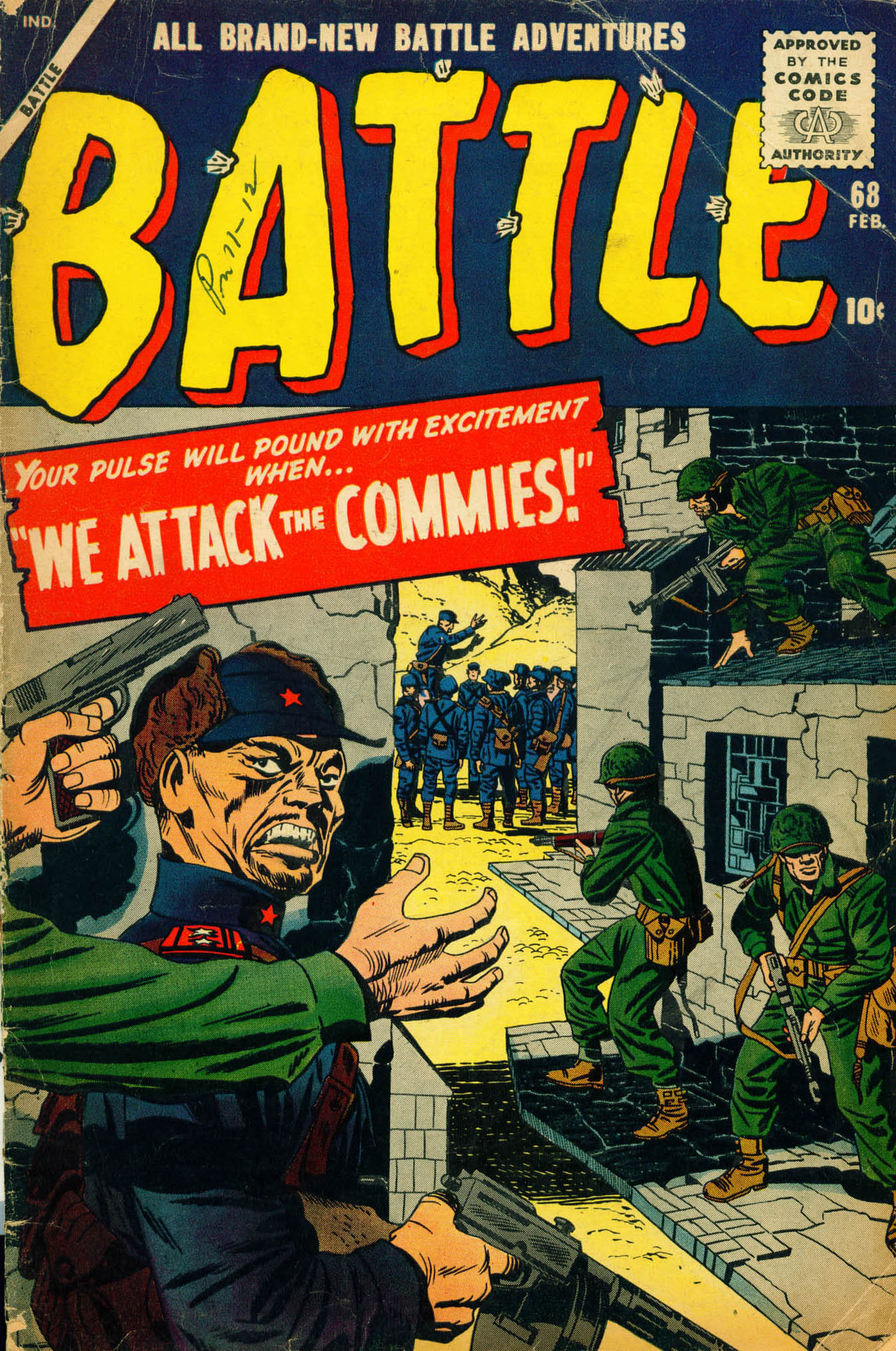Read online Battle comic -  Issue #68 - 1