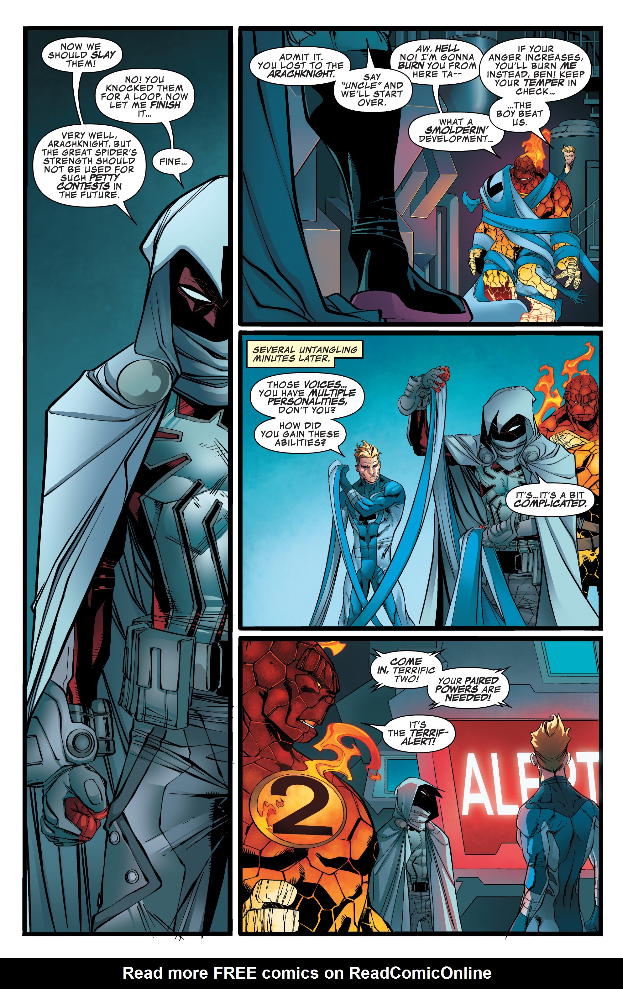 Read online Secret Warps: Arachknight Annual comic -  Issue # Full - 31