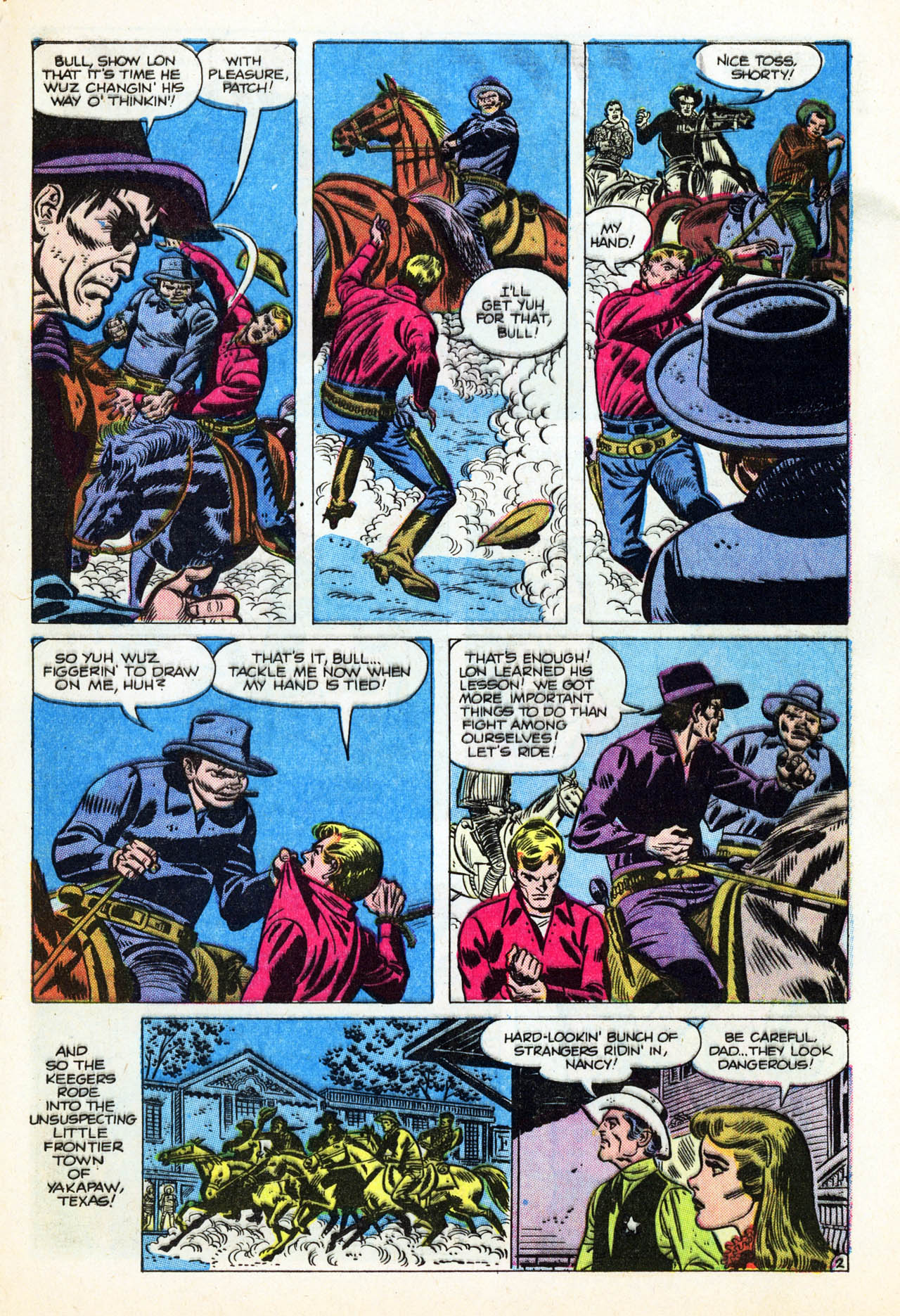 Read online Western Outlaws (1954) comic -  Issue #13 - 29
