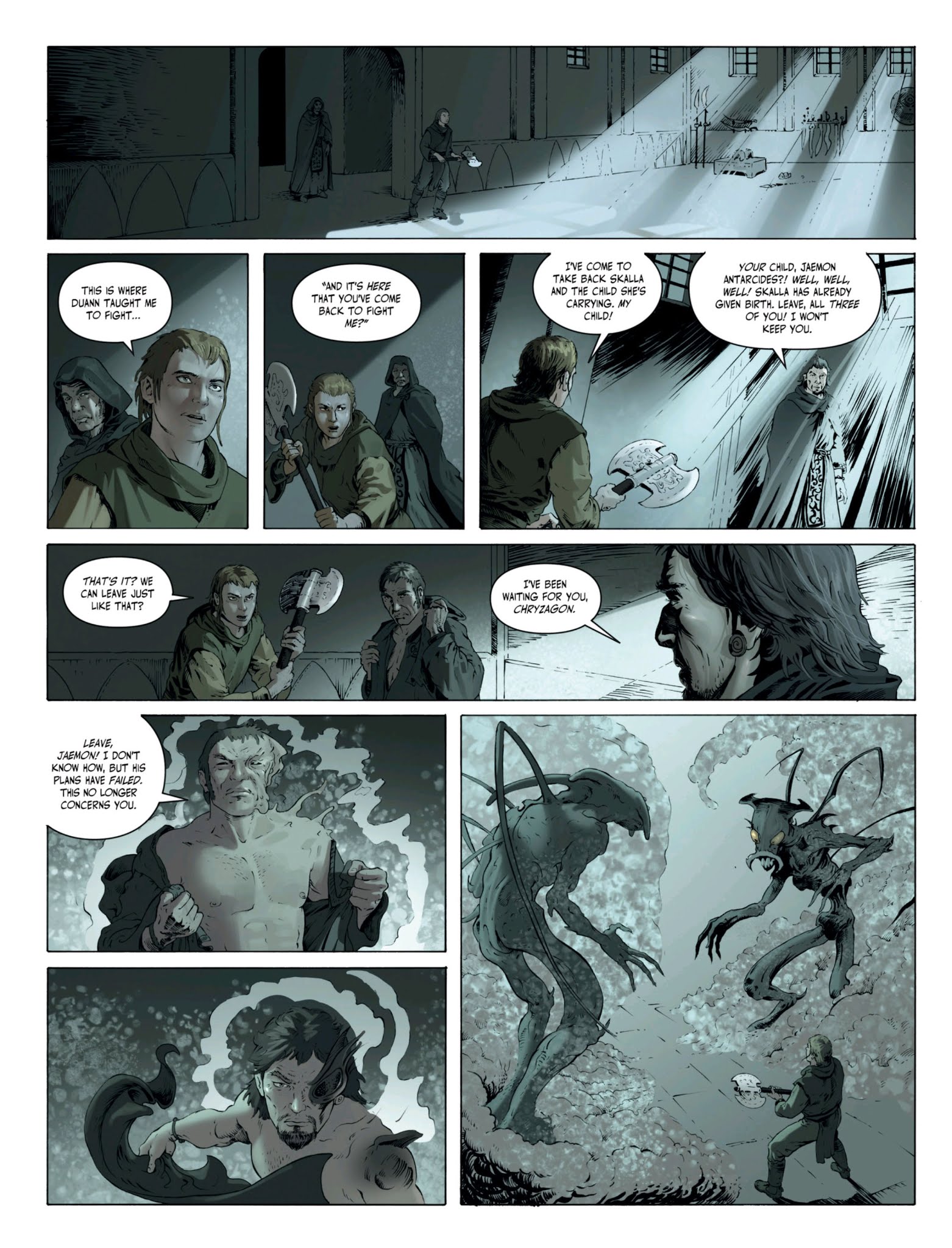 Read online Throne of Ice comic -  Issue #4 - 48