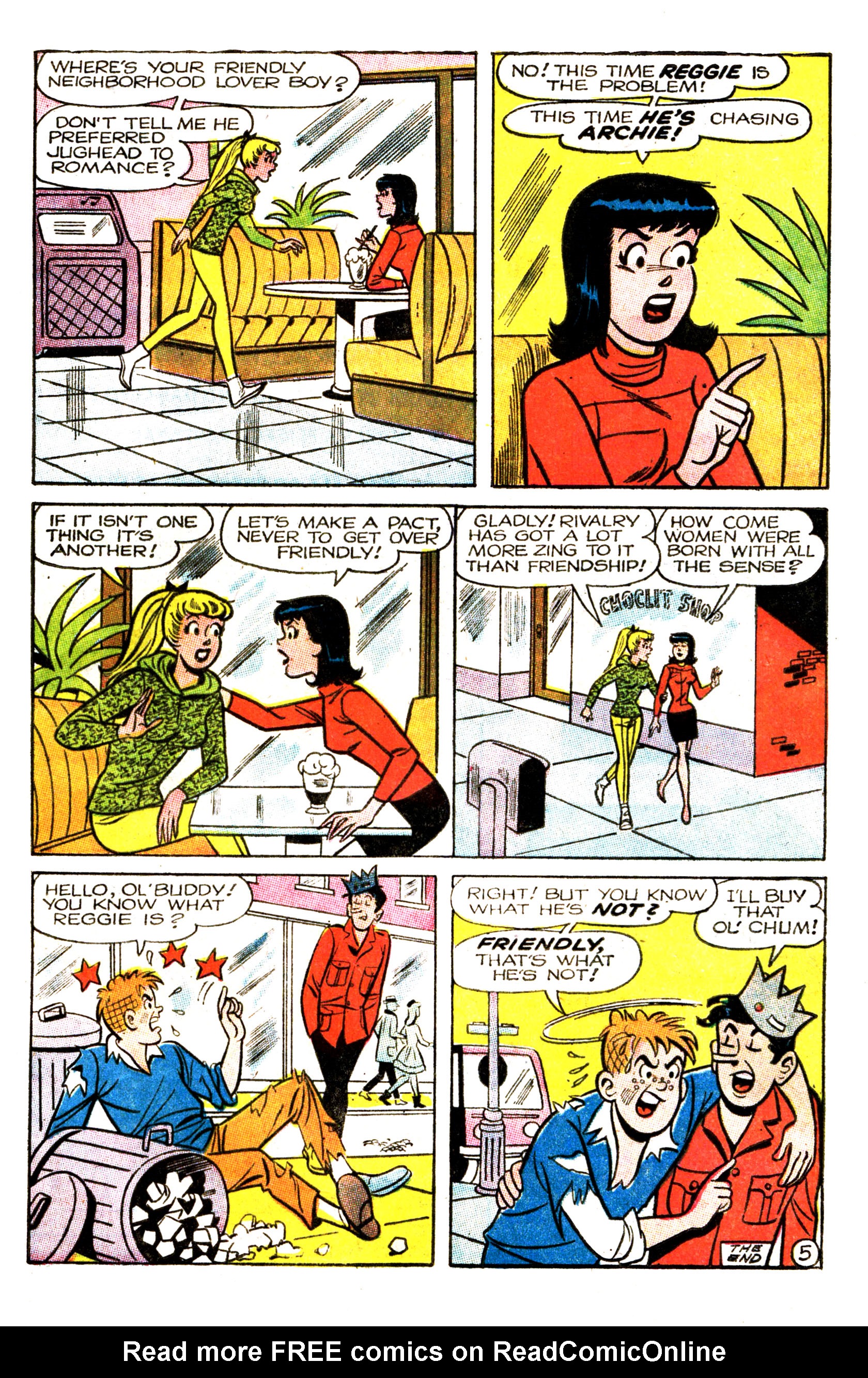 Read online Reggie and Me (1966) comic -  Issue #24 - 33
