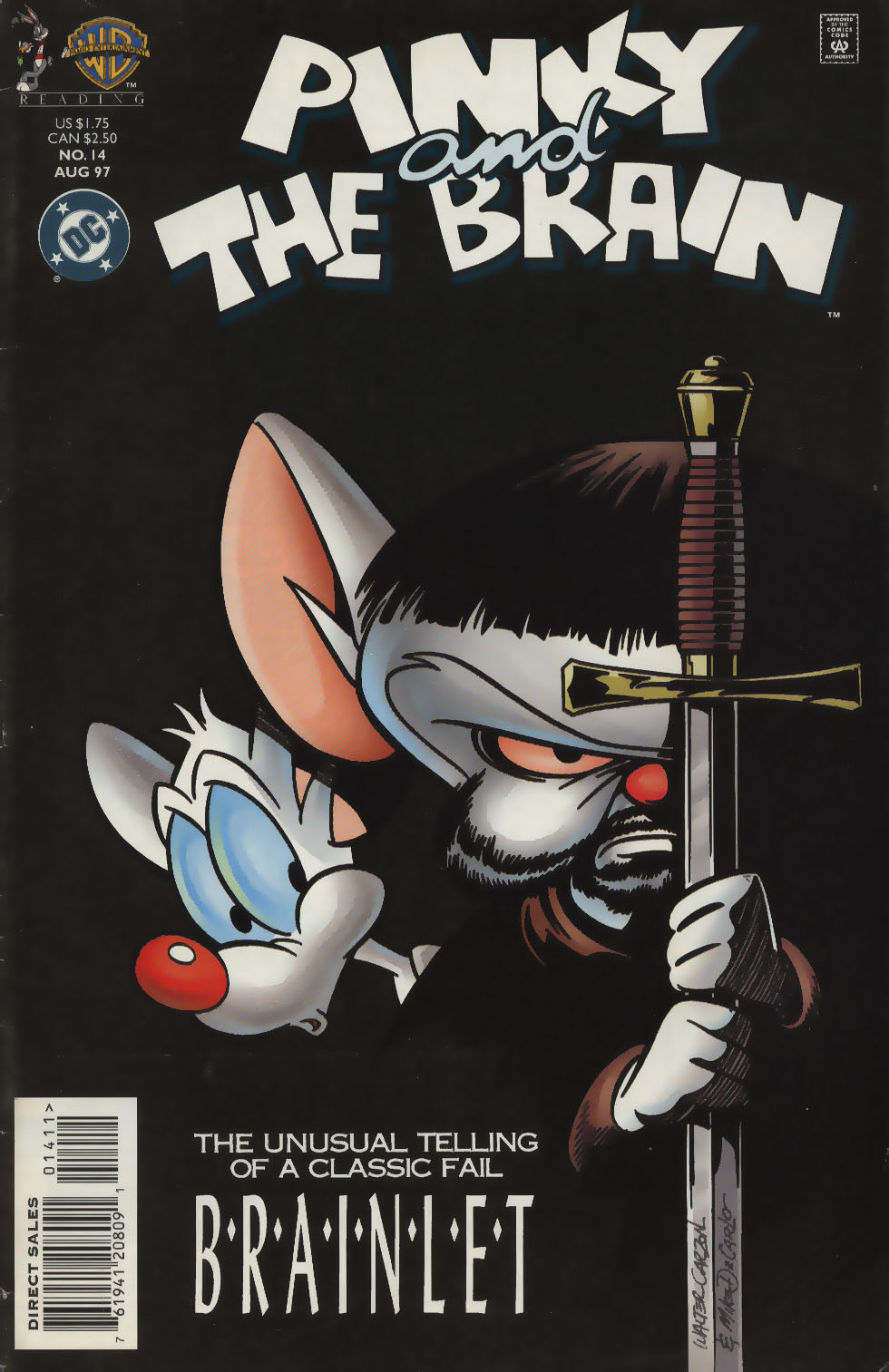 Read online Pinky and The Brain comic -  Issue #14 - 1