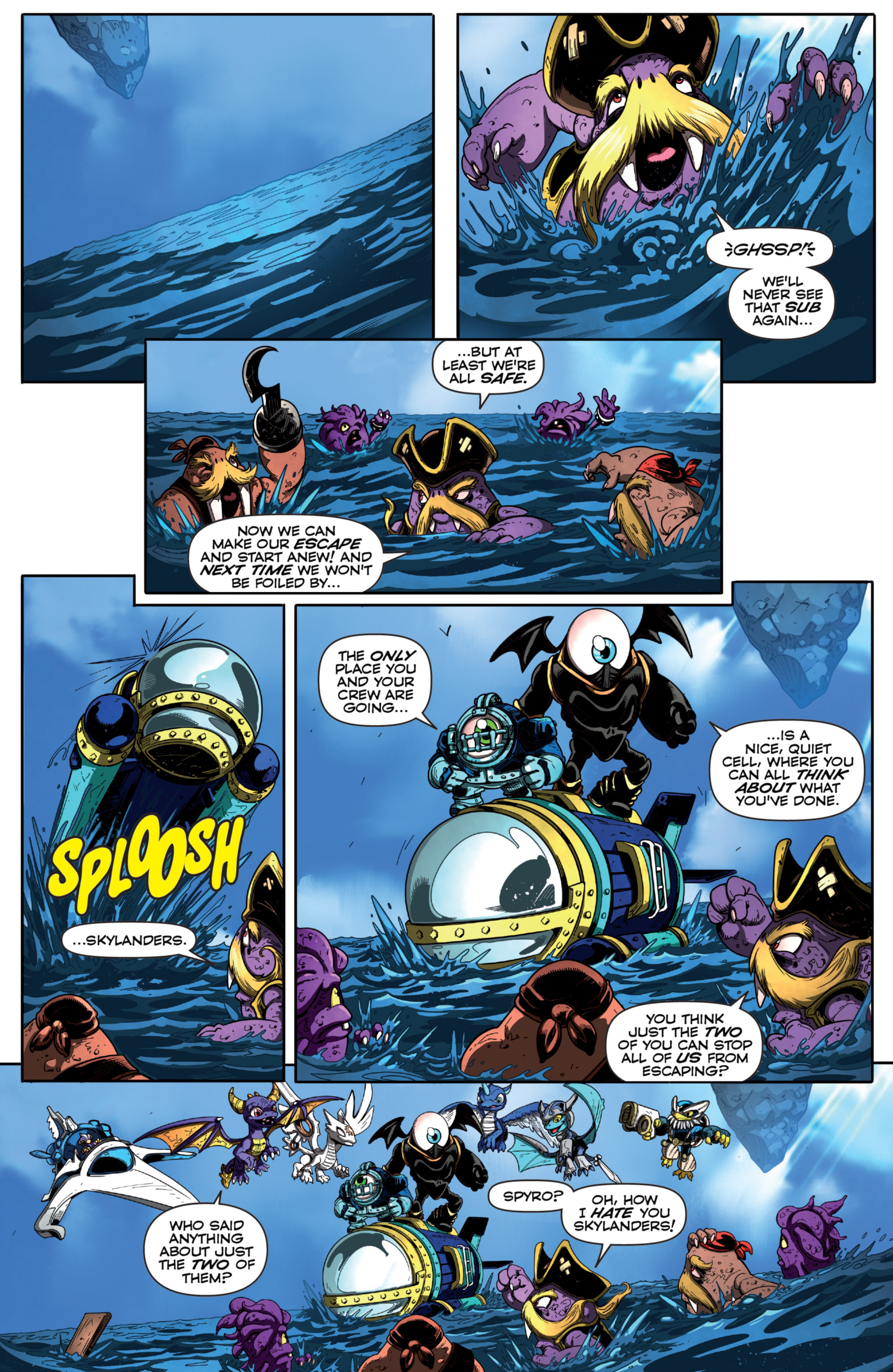 Read online Skylanders Superchargers comic -  Issue #6 - 16