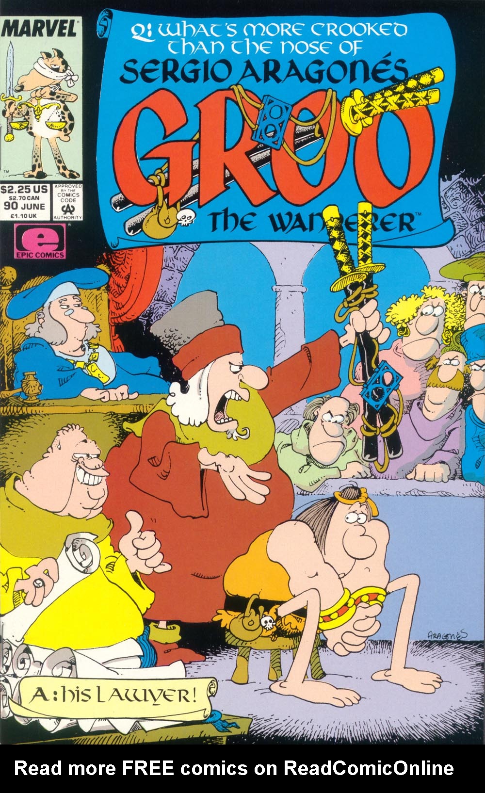 Read online Sergio Aragonés Groo the Wanderer comic -  Issue #90 - 1