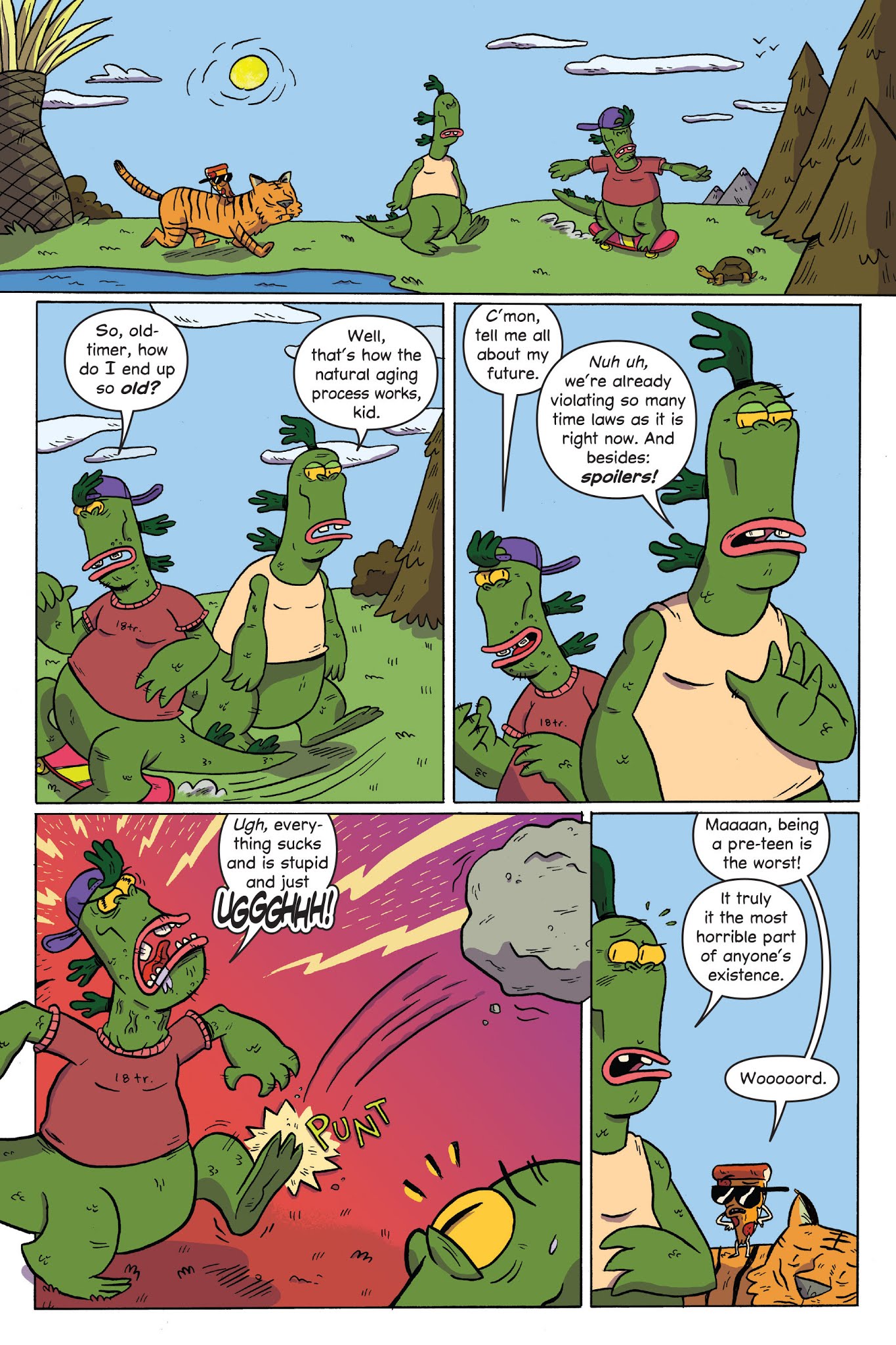 Read online Uncle Grandpa and the Time Casserole comic -  Issue # TPB - 104
