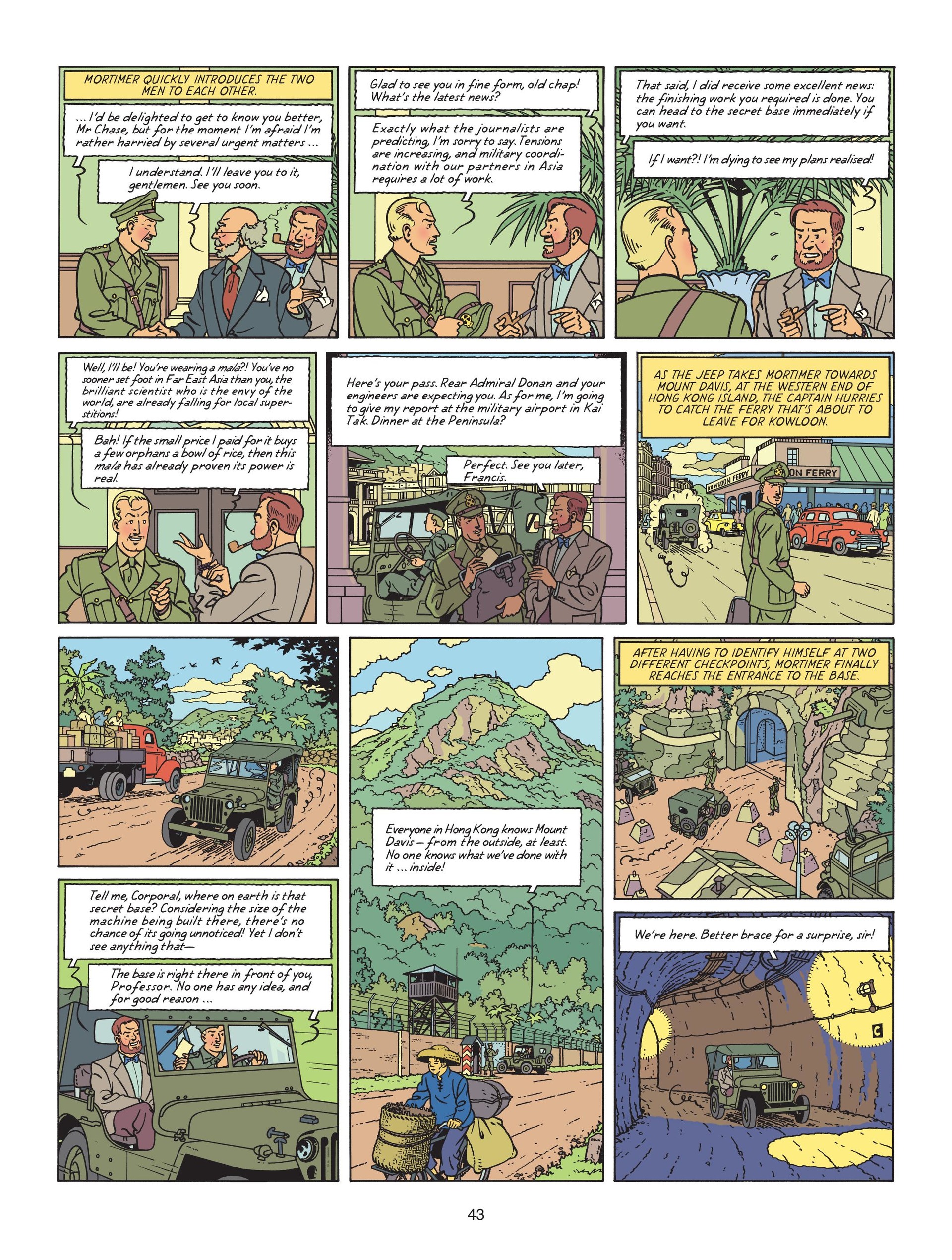 Read online Blake & Mortimer comic -  Issue #25 - 45