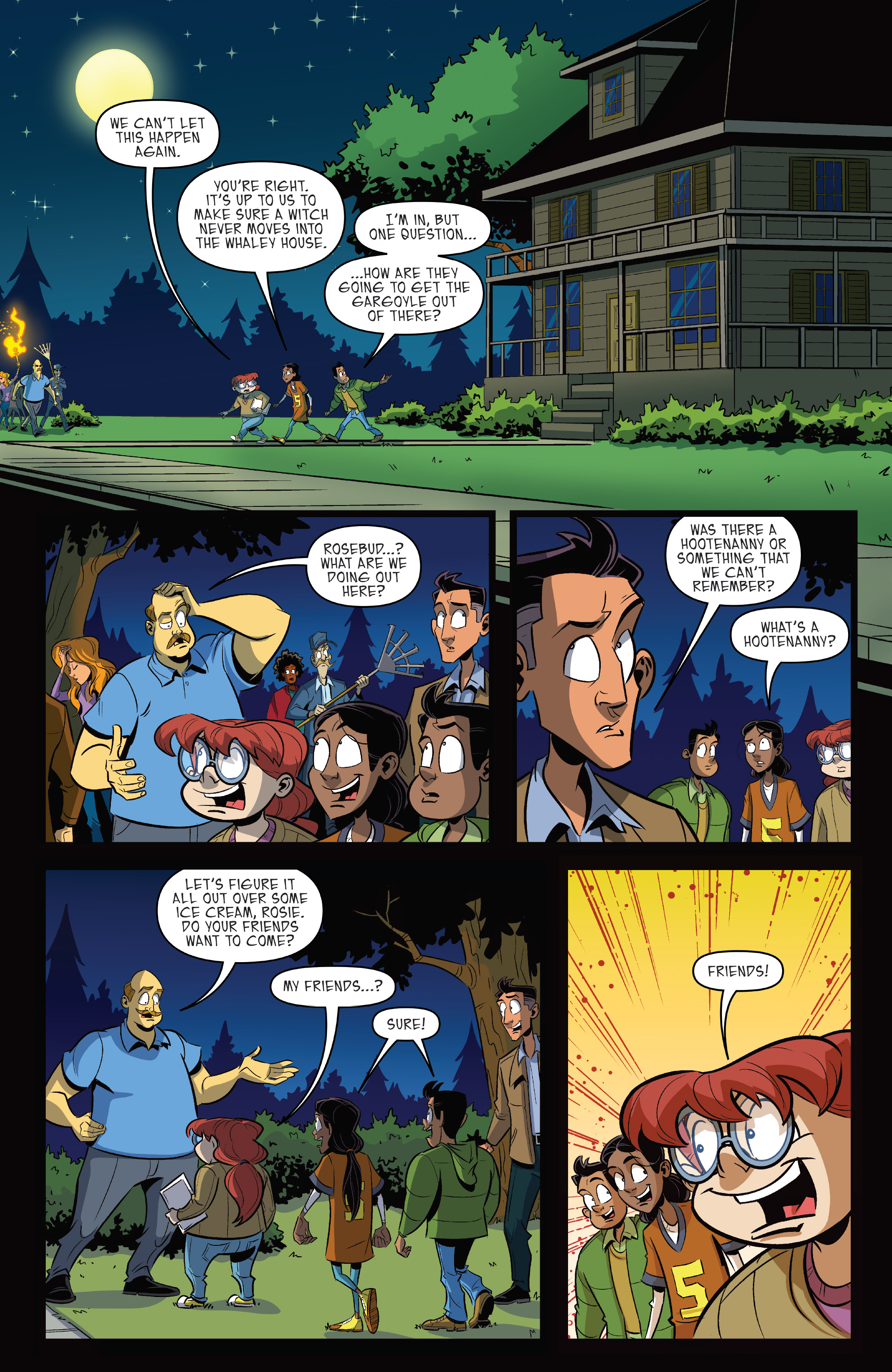 Read online Goosebumps: Horrors of the Witch House comic -  Issue #3 - 21